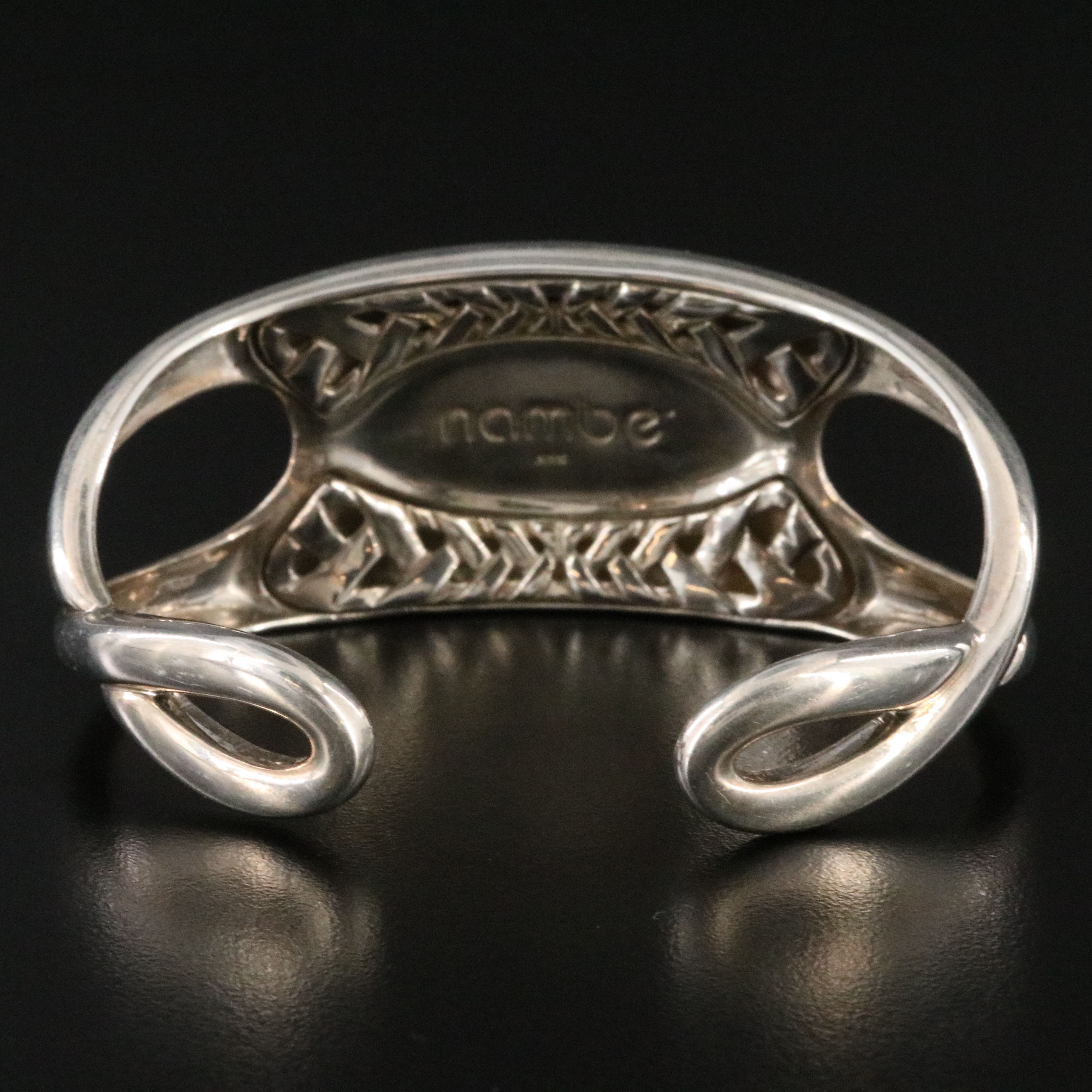 Nambé Sterling Cuff