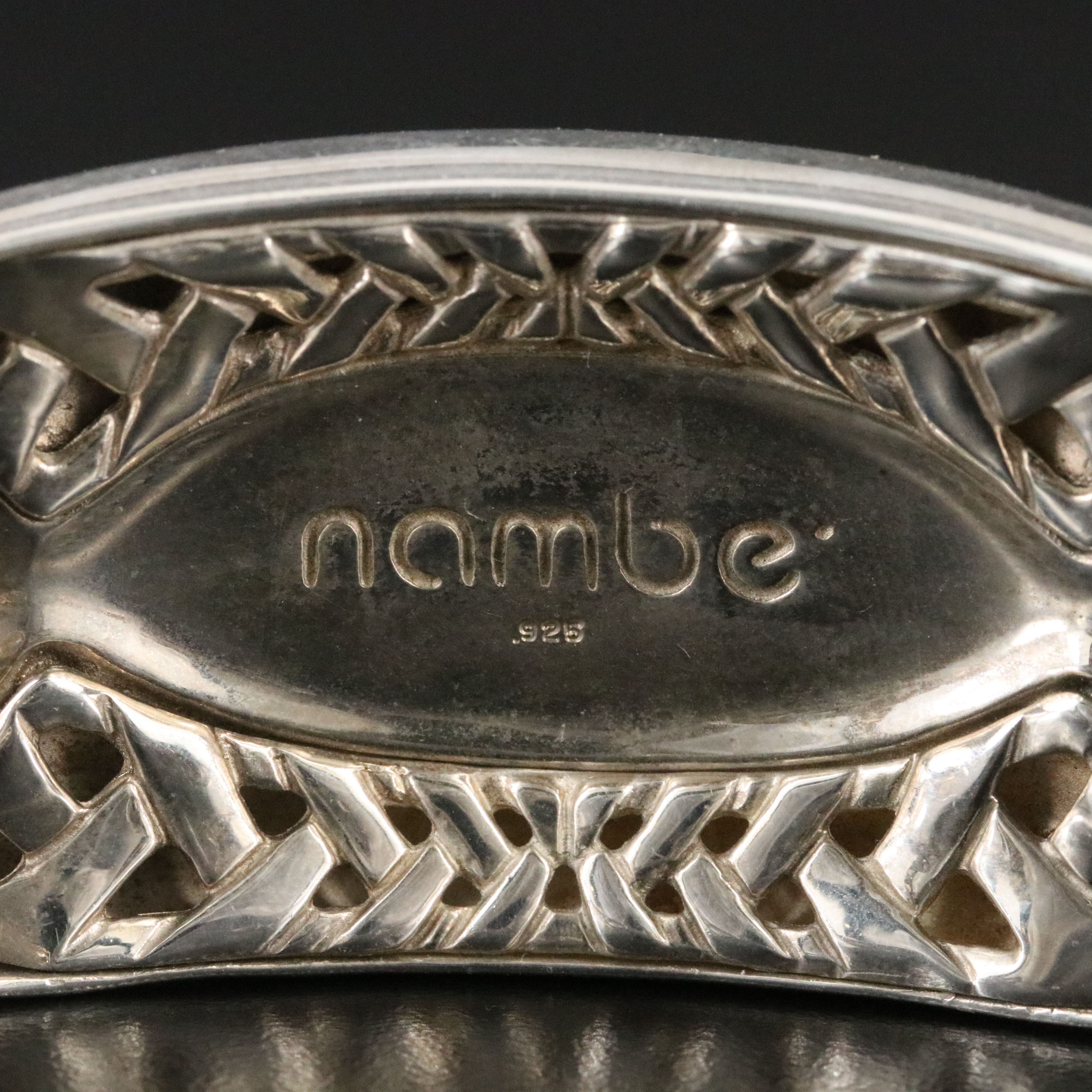 Nambé Sterling Cuff