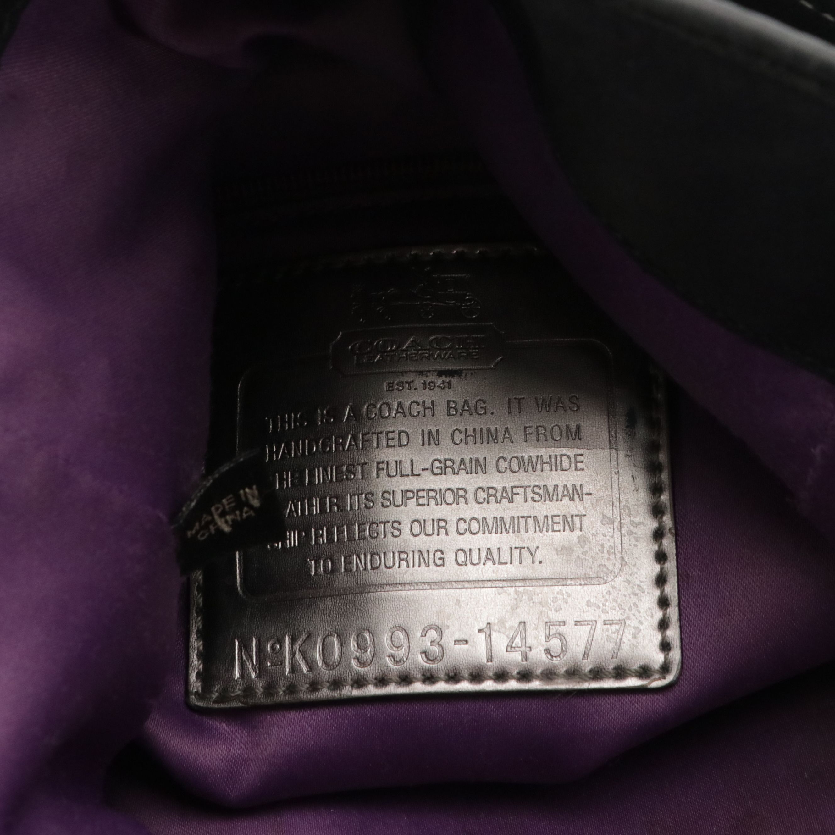 Coach Domed Crossbody Bag and Hippie Hobo Shoulder Bag in Black Leather