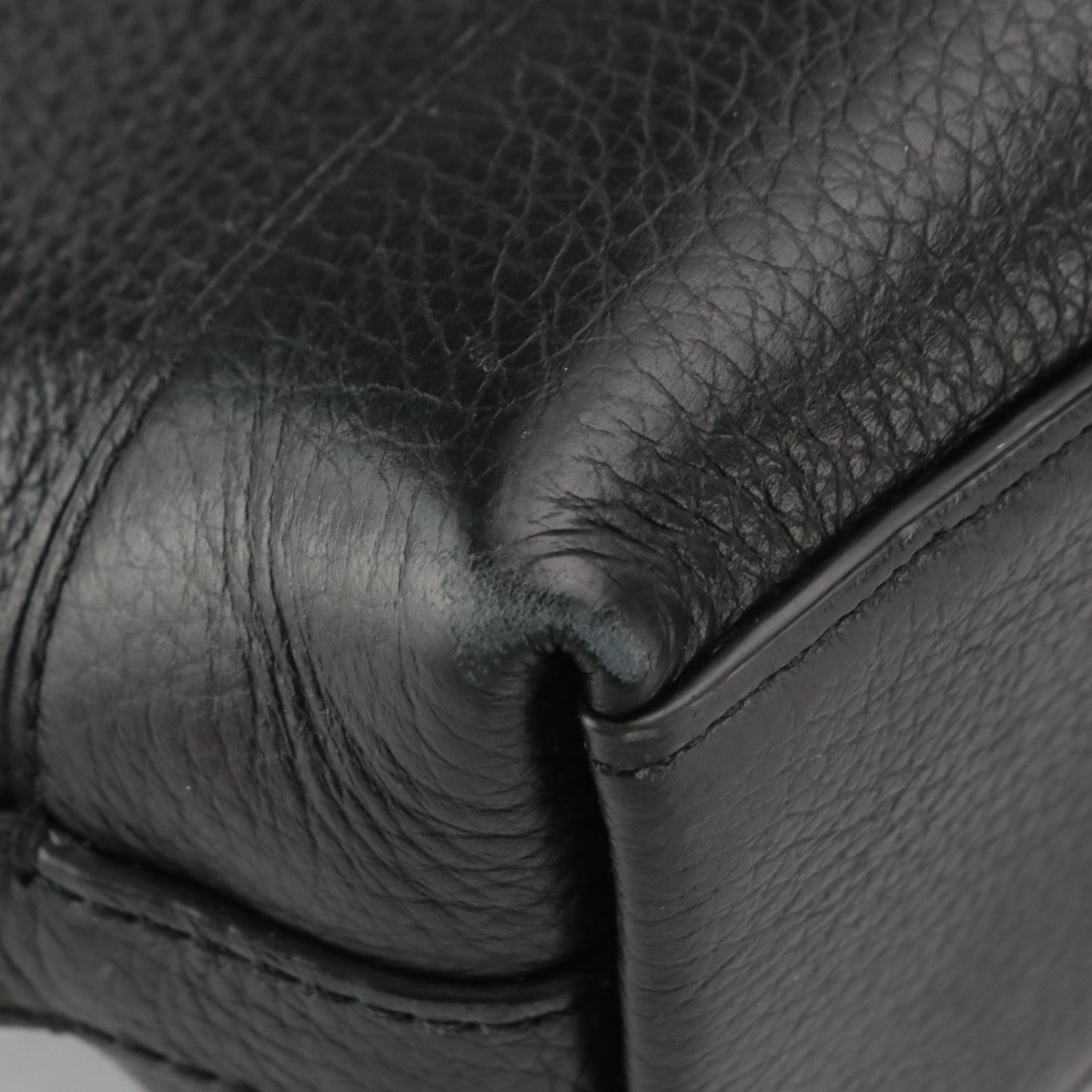 Coach Domed Crossbody Bag and Hippie Hobo Shoulder Bag in Black Leather