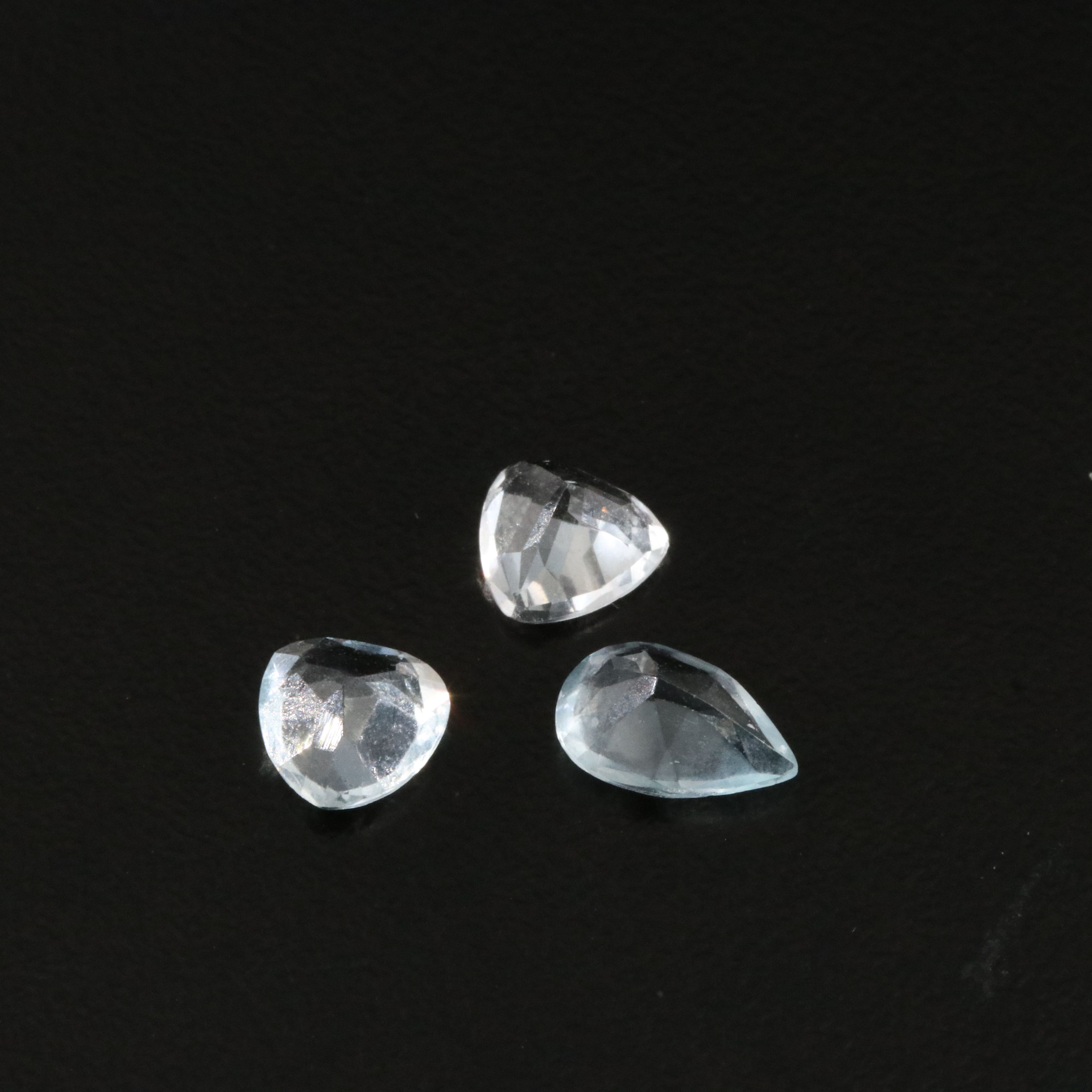 Loose 3.54 CTW Aquamarine and Topaz