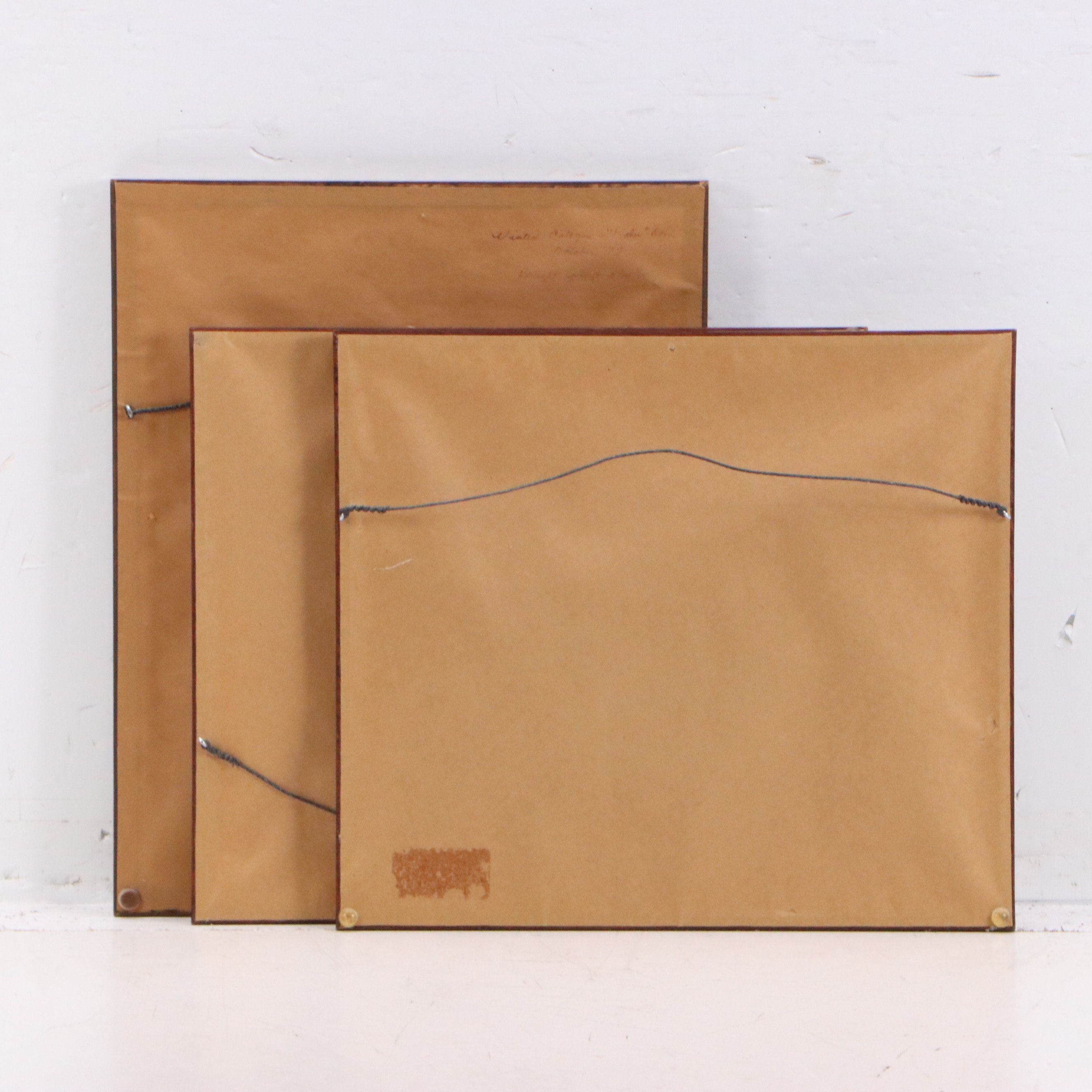 After Mads Stage and Jan Korthals Travel Sketch Offset Prints, Late 20th Century