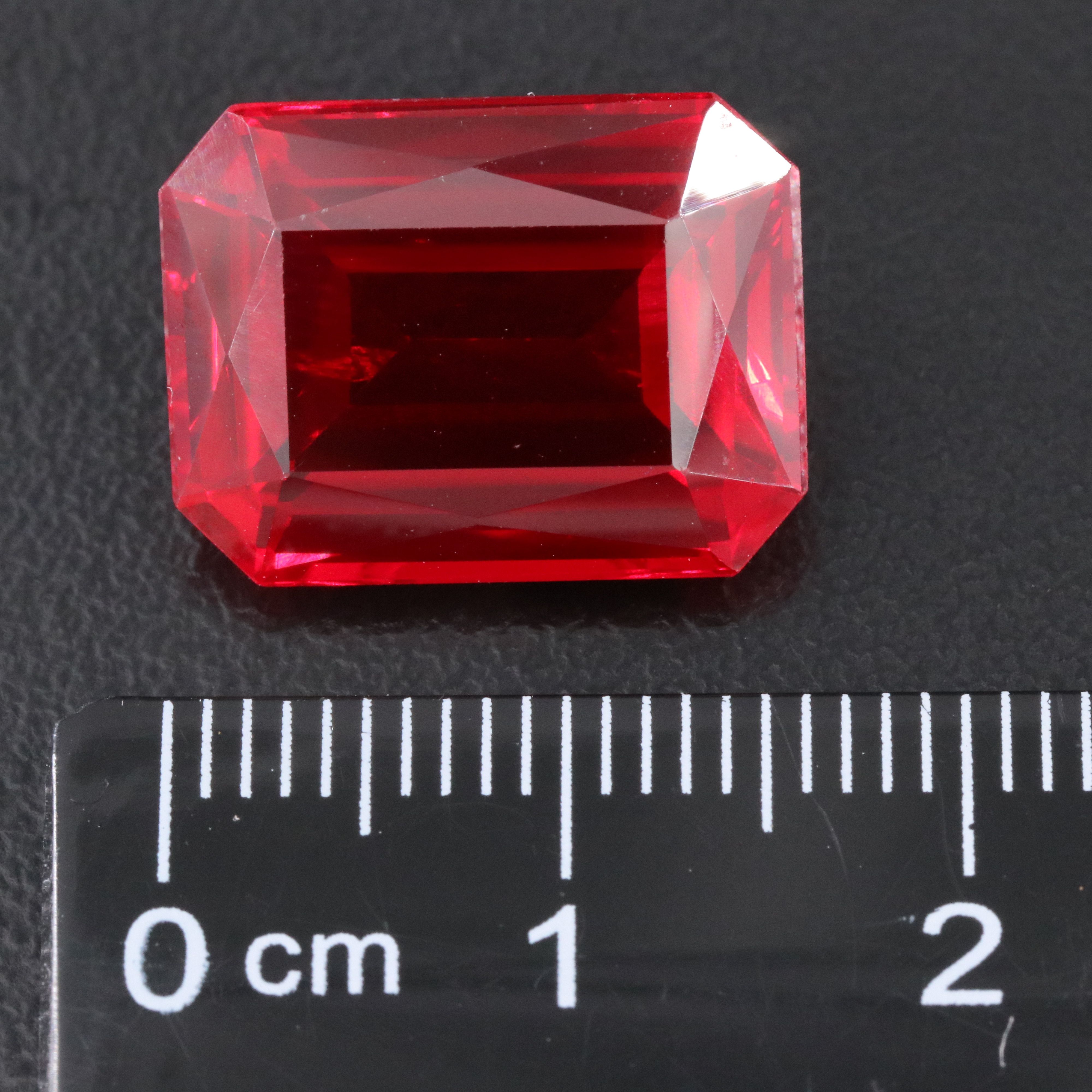 Loose 14.94 CT Lab Grown Ruby