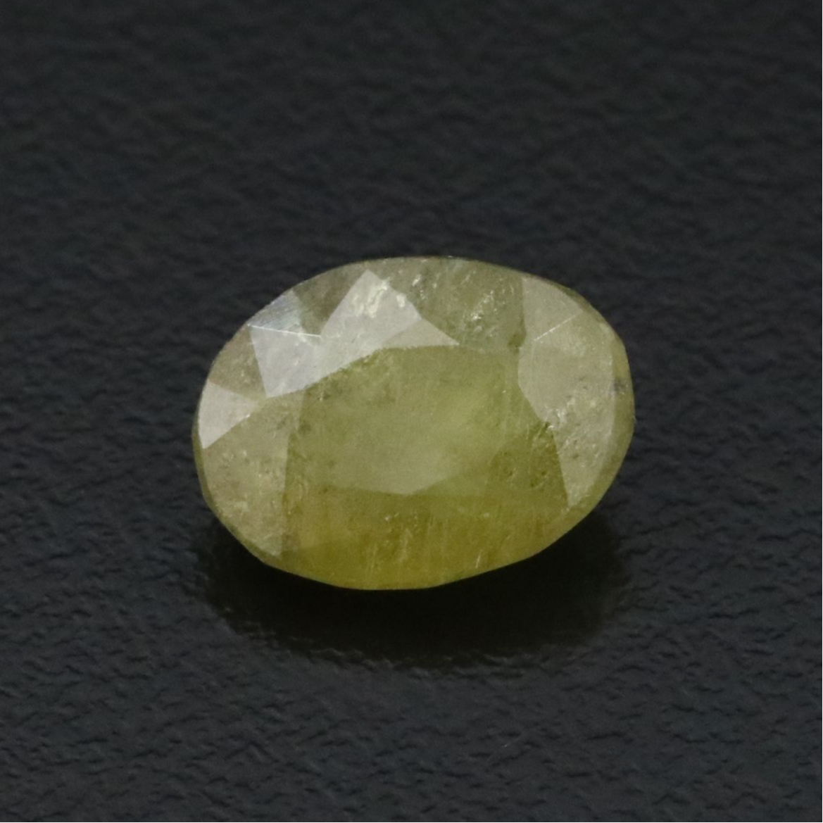 Loose 3.72 CT Green Sapphire