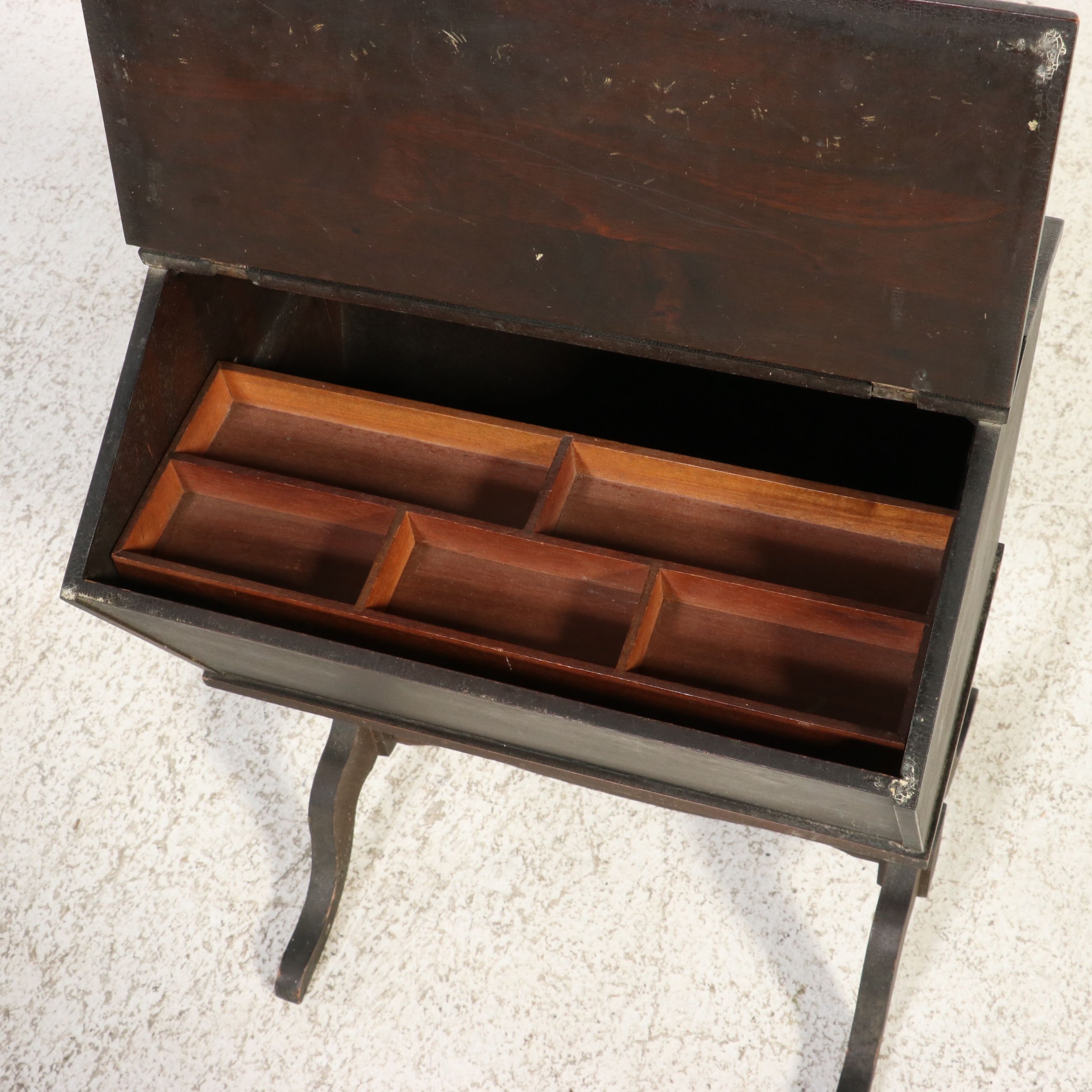 Martha Washington Style Sewing Stand, Early to Mid-20th Century