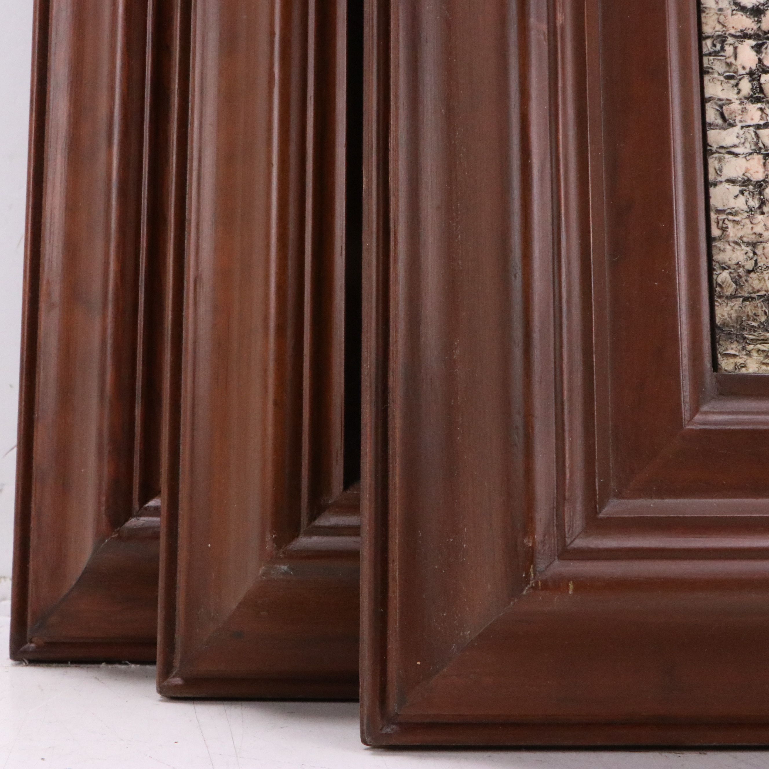 Sculpted Resin Engravings of Quaint European Towns, Late 20th Century