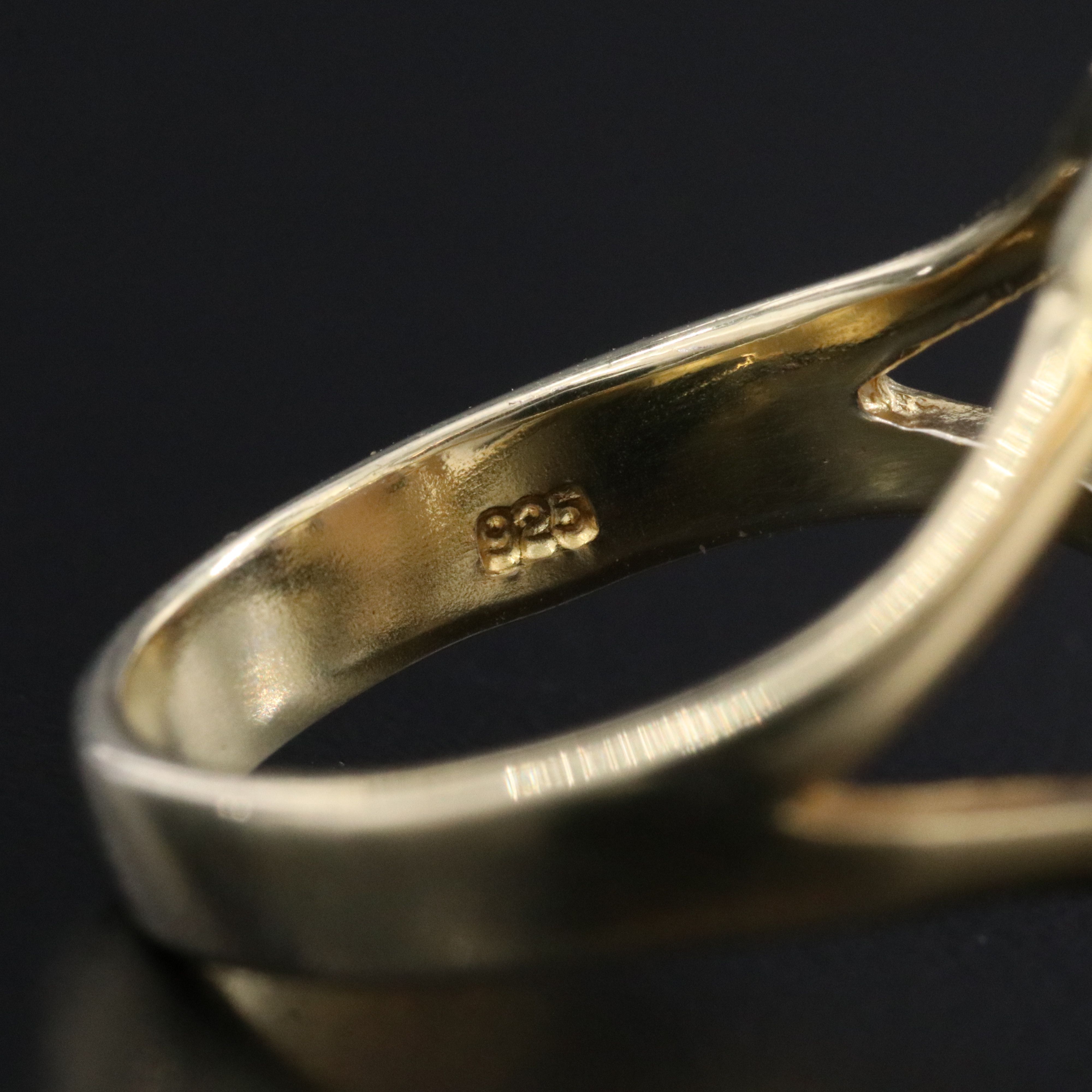 Sterling Smoky Quartz Ring