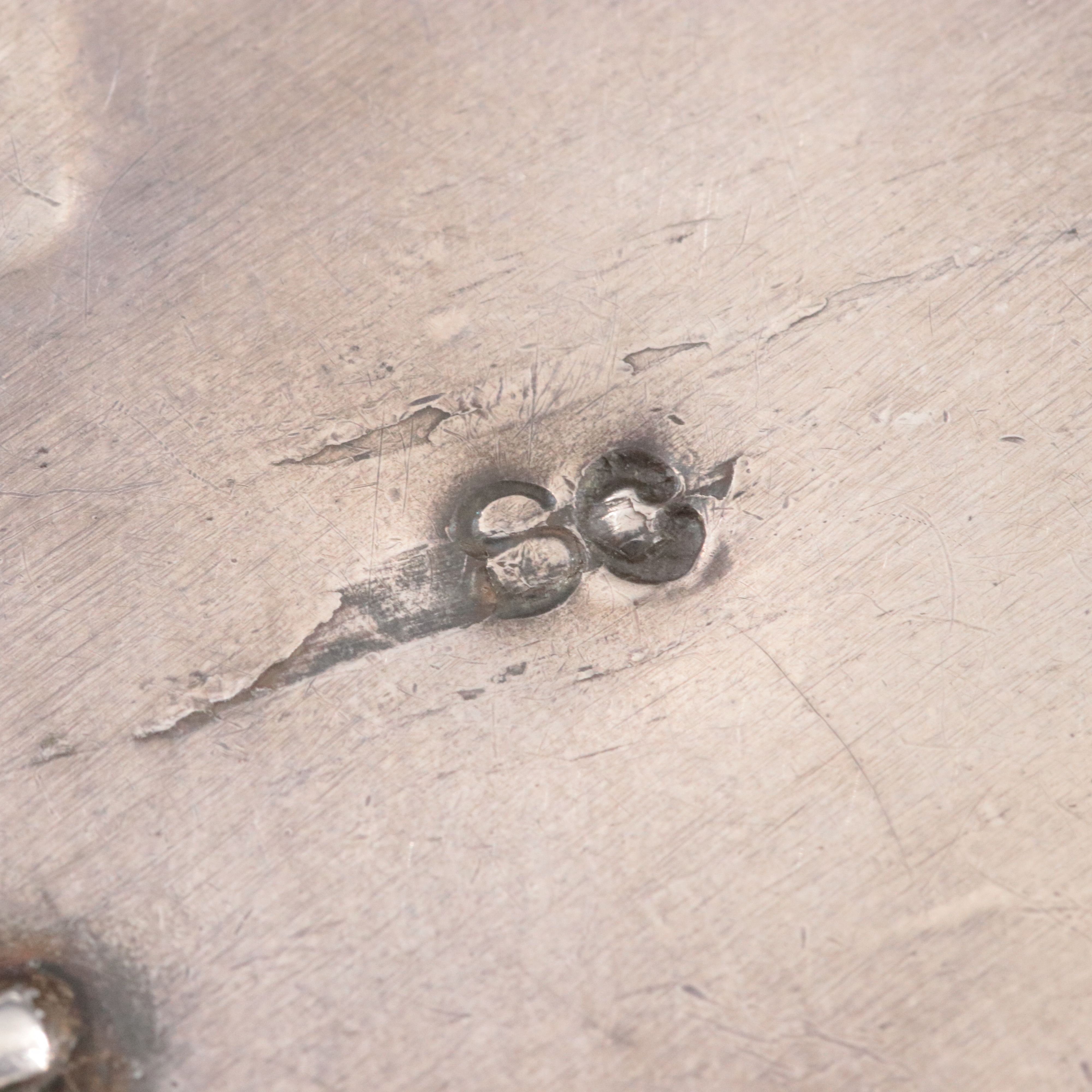 Southwestern Signed Sterling Turquoise Pendant