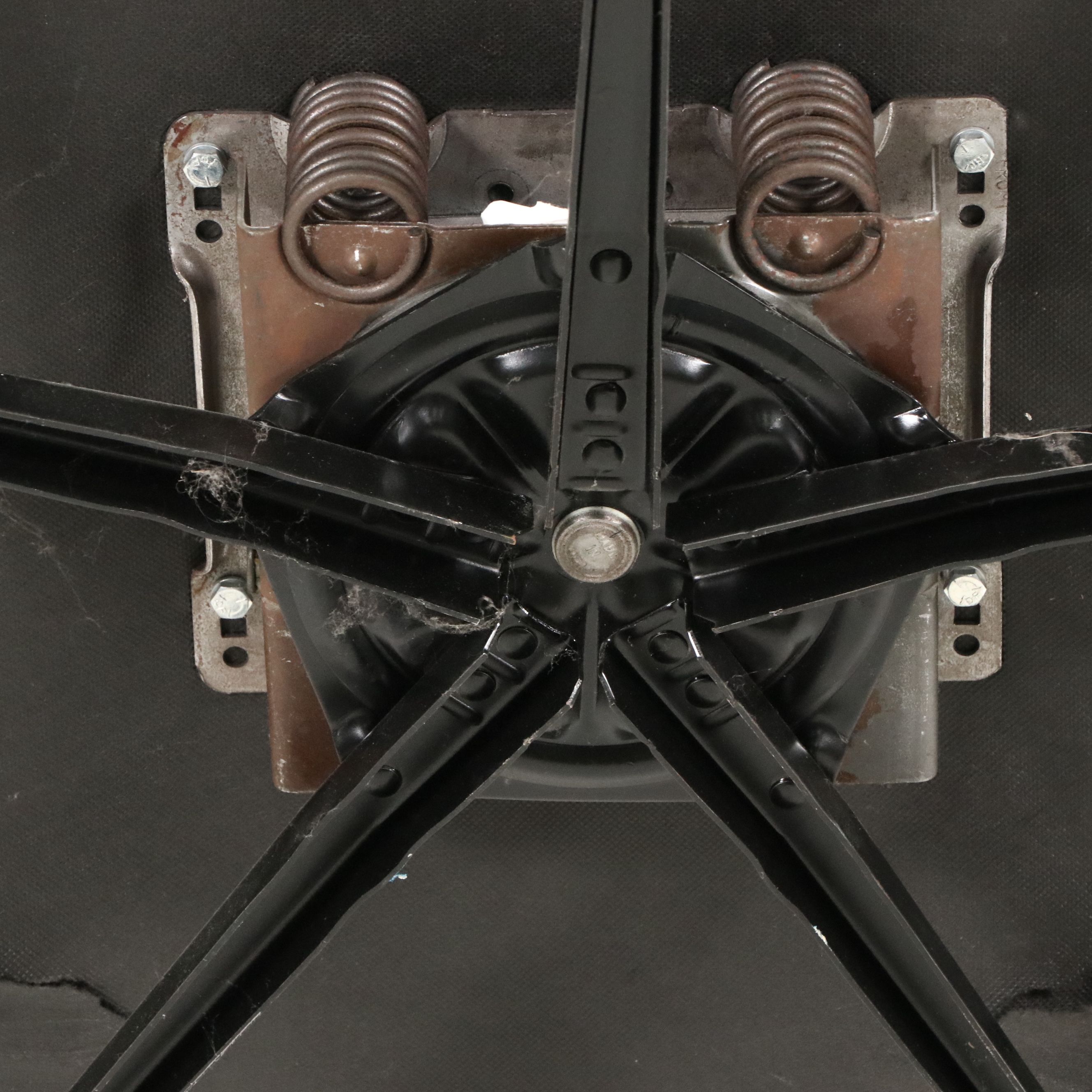 Berne Furniture Upholstered Swivel Rocker Armchair, Late 20th Century