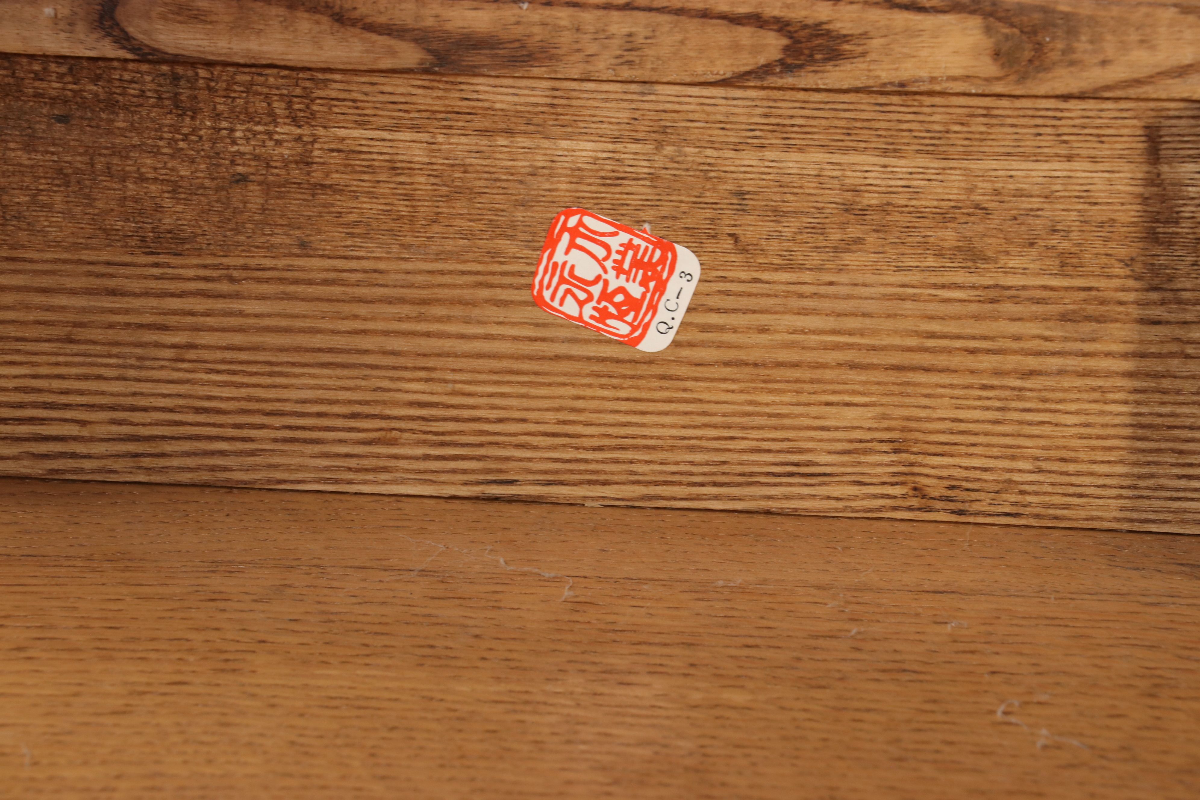 Set of Three Chippendale Style Oak End Tables