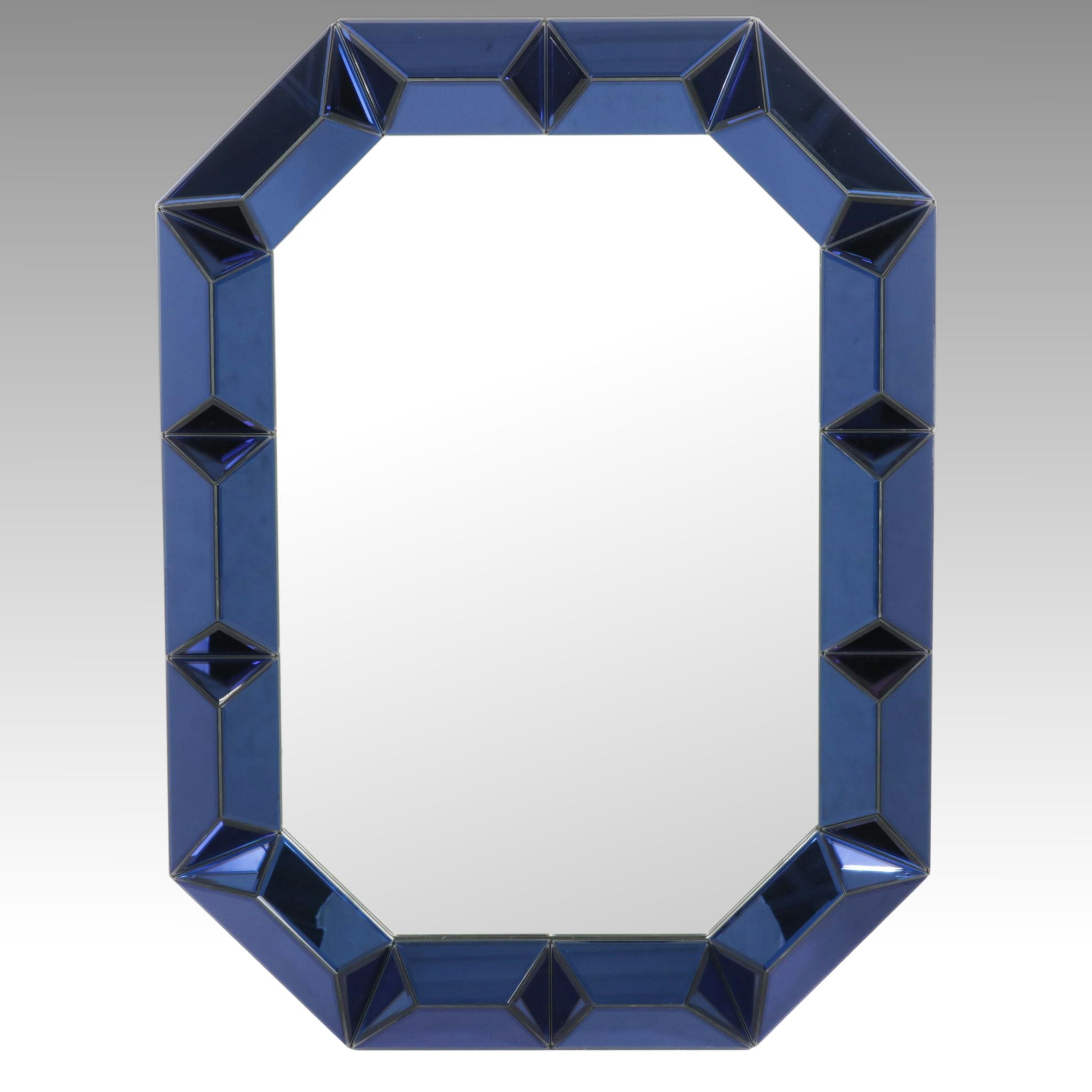 Villa & House "Romano" Sapphire Blue Framed Wall Mirror, 2024