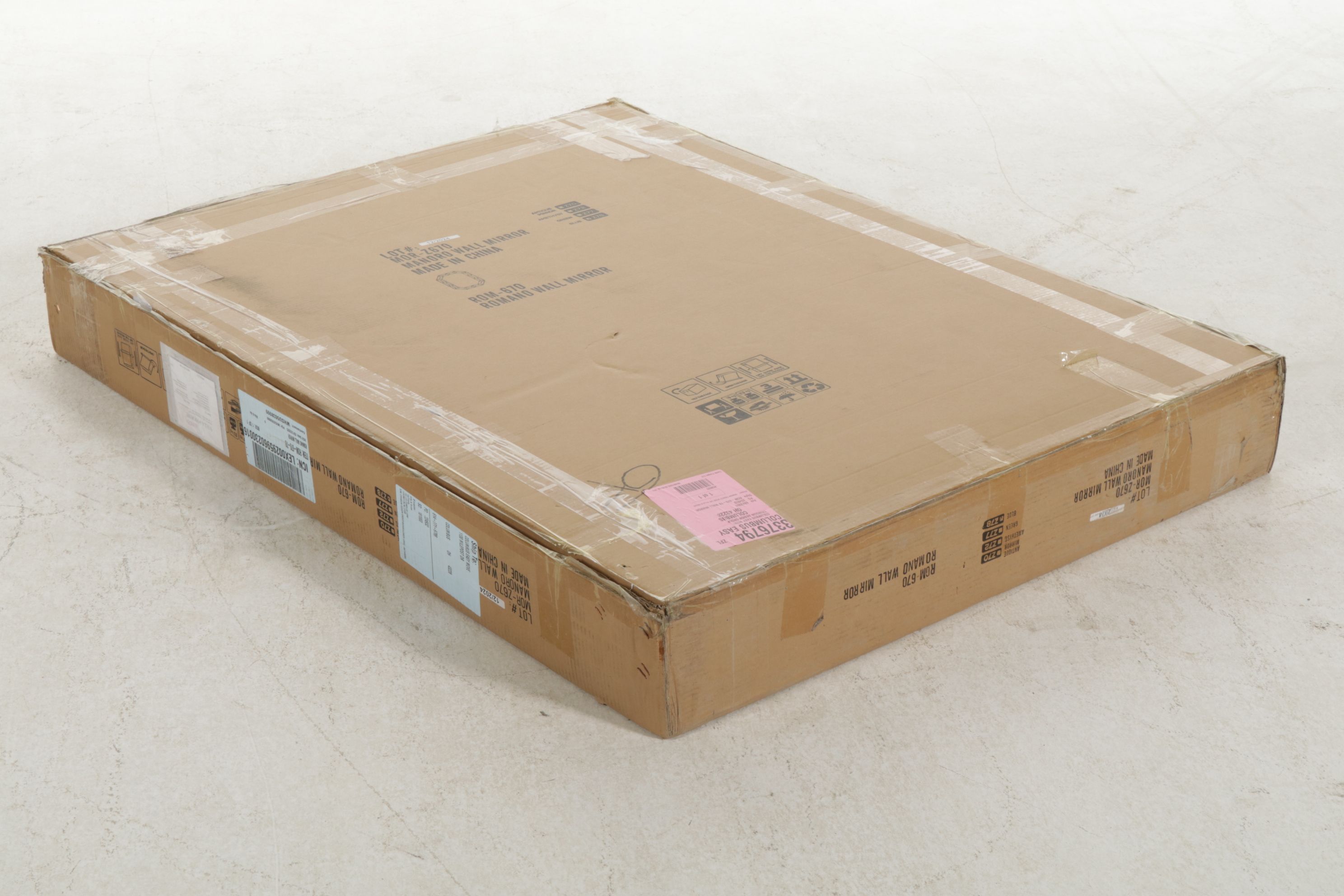 Villa & House "Romano" Sapphire Blue Framed Wall Mirror, 2024