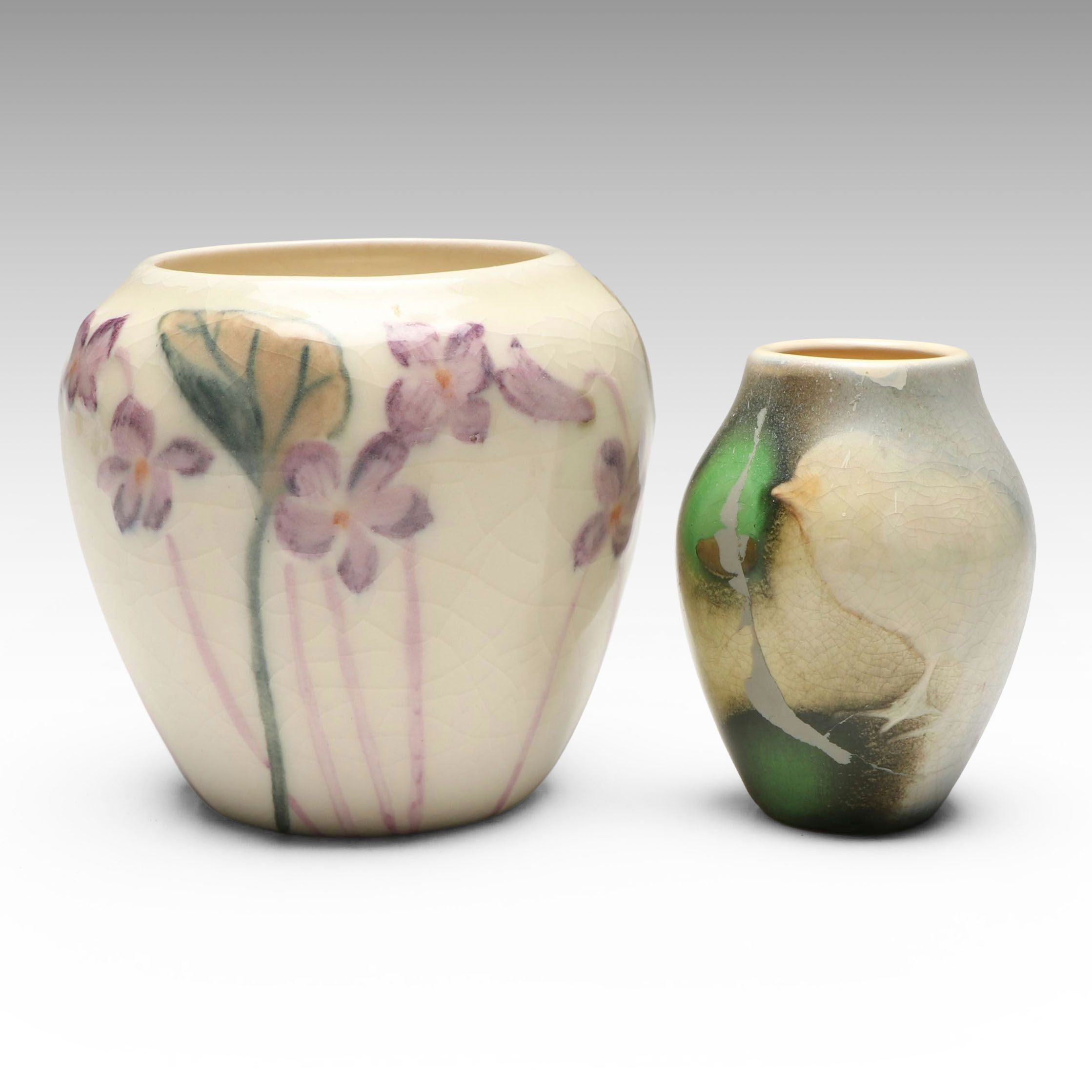 Sarah Alice Toohey and Other Rookwood Pottery Vase, 1900 and 1945