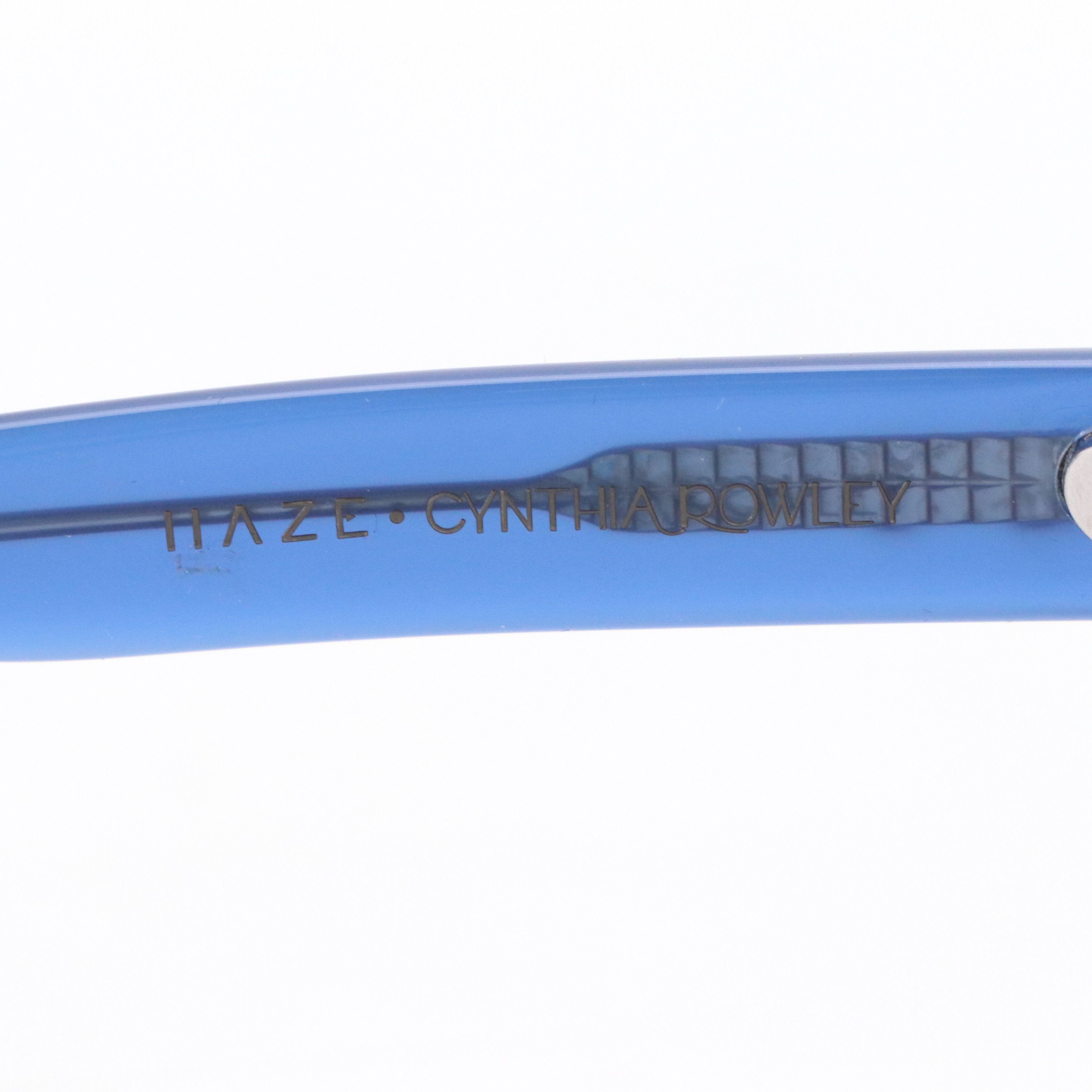 Haze by Cynthia Rowley Havar-RB Tricolored Square Sunglasses in Case