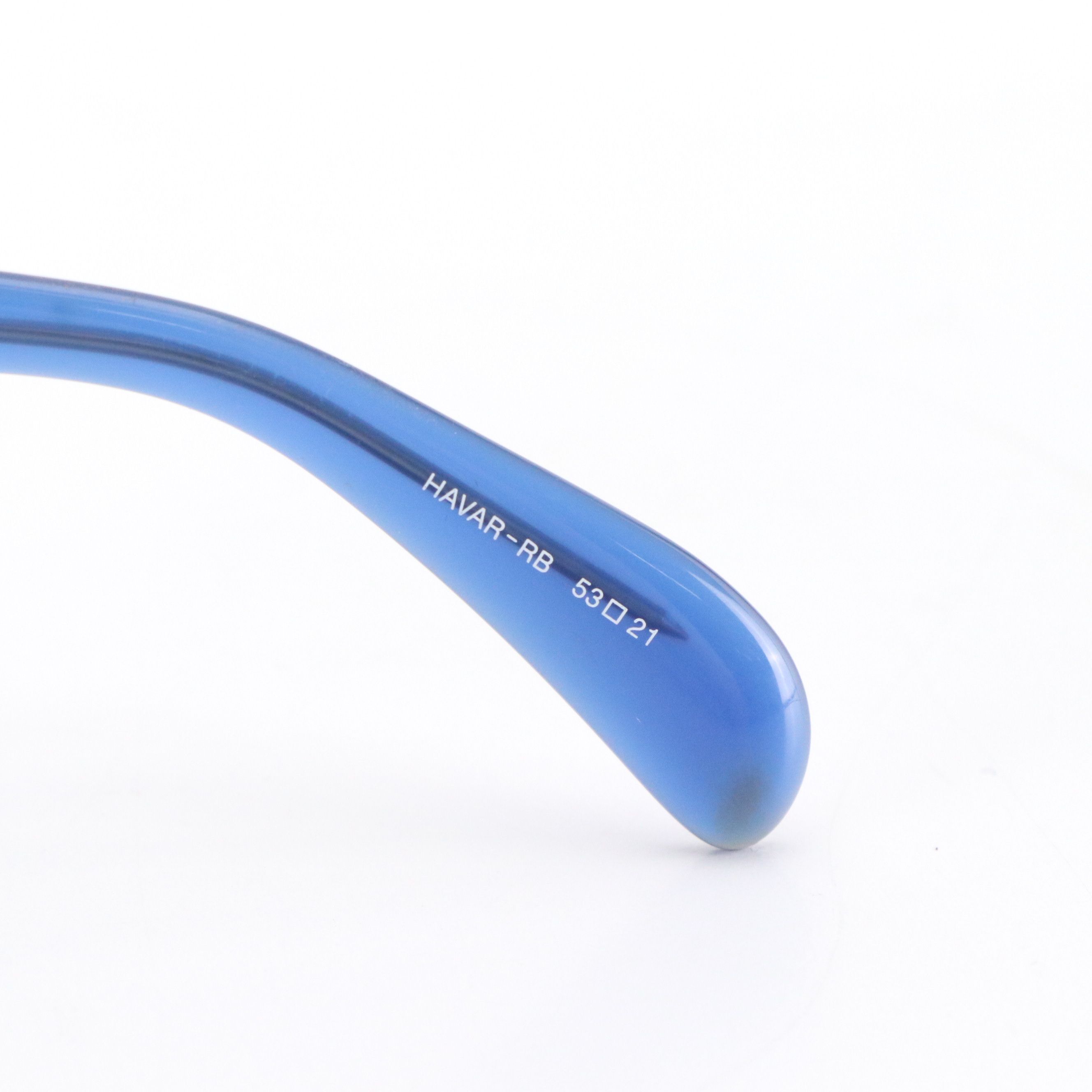 Haze by Cynthia Rowley Havar-RB Tricolored Square Sunglasses in Case