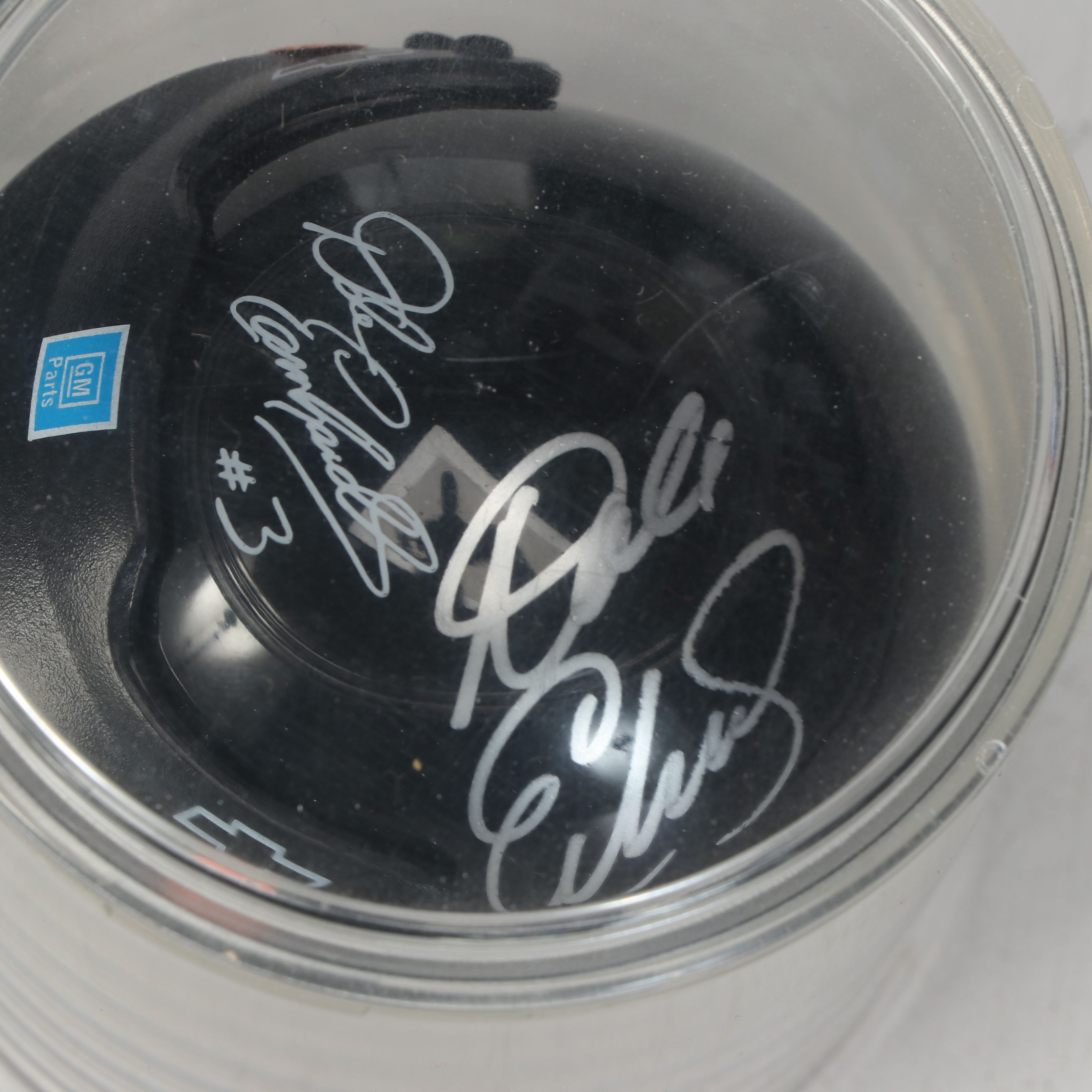 Dale Earnhardt Sr. Signed Mini Helmet with Tony Stewart Signed Flag & More