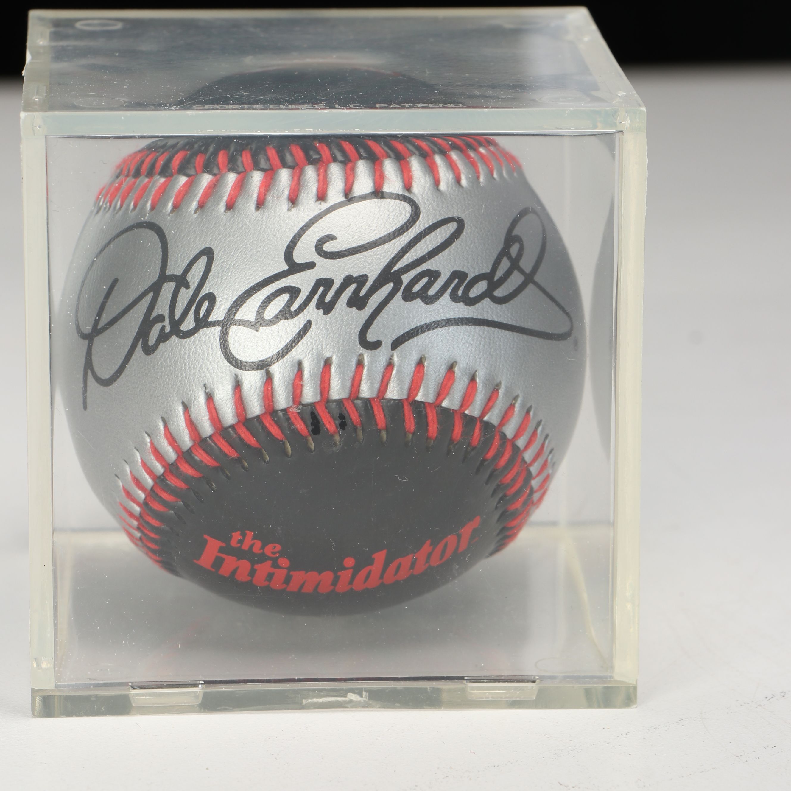 Dale Earnhardt Sr. Signed Mini Helmet with Tony Stewart Signed Flag & More