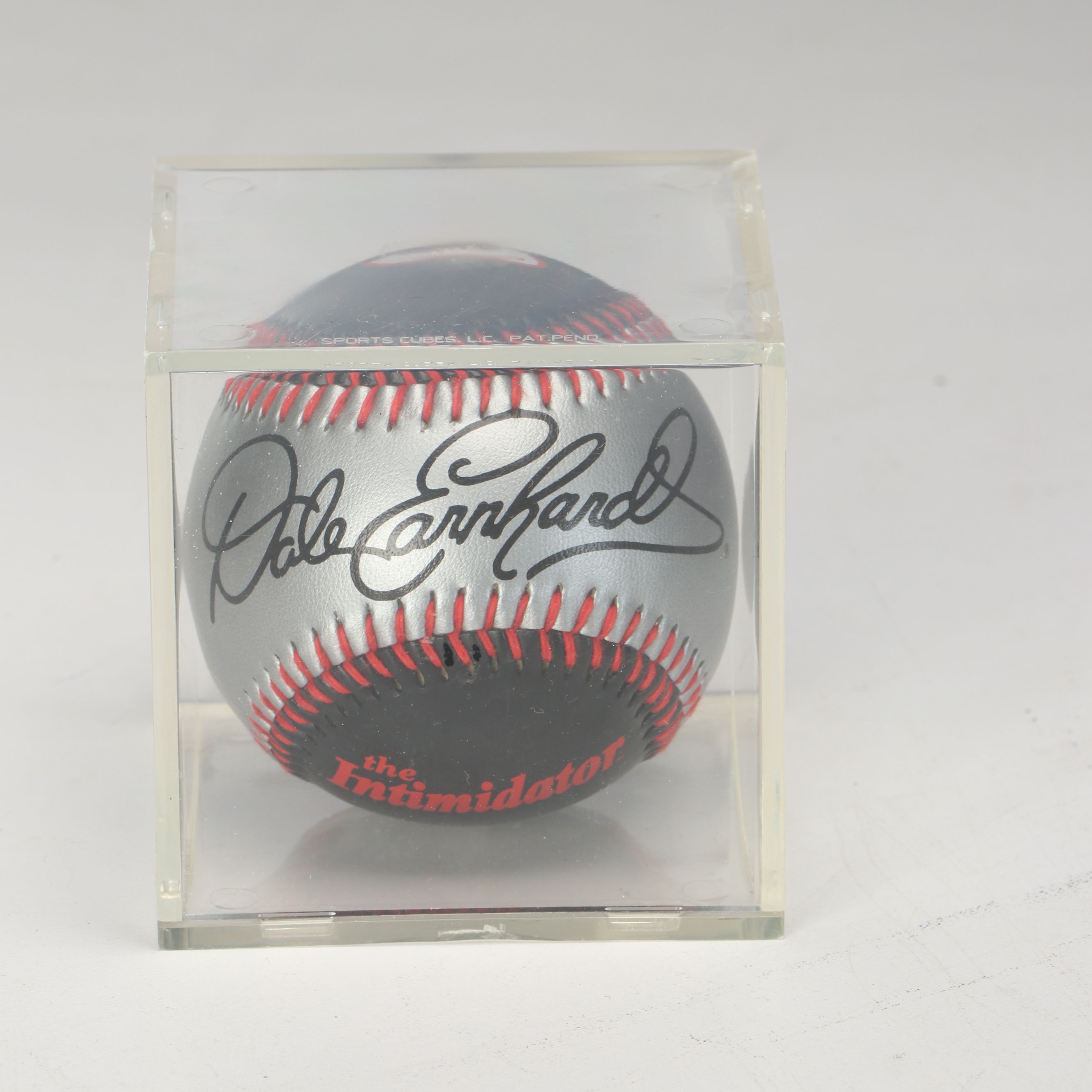 Dale Earnhardt Sr. Signed Mini Helmet with Tony Stewart Signed Flag & More