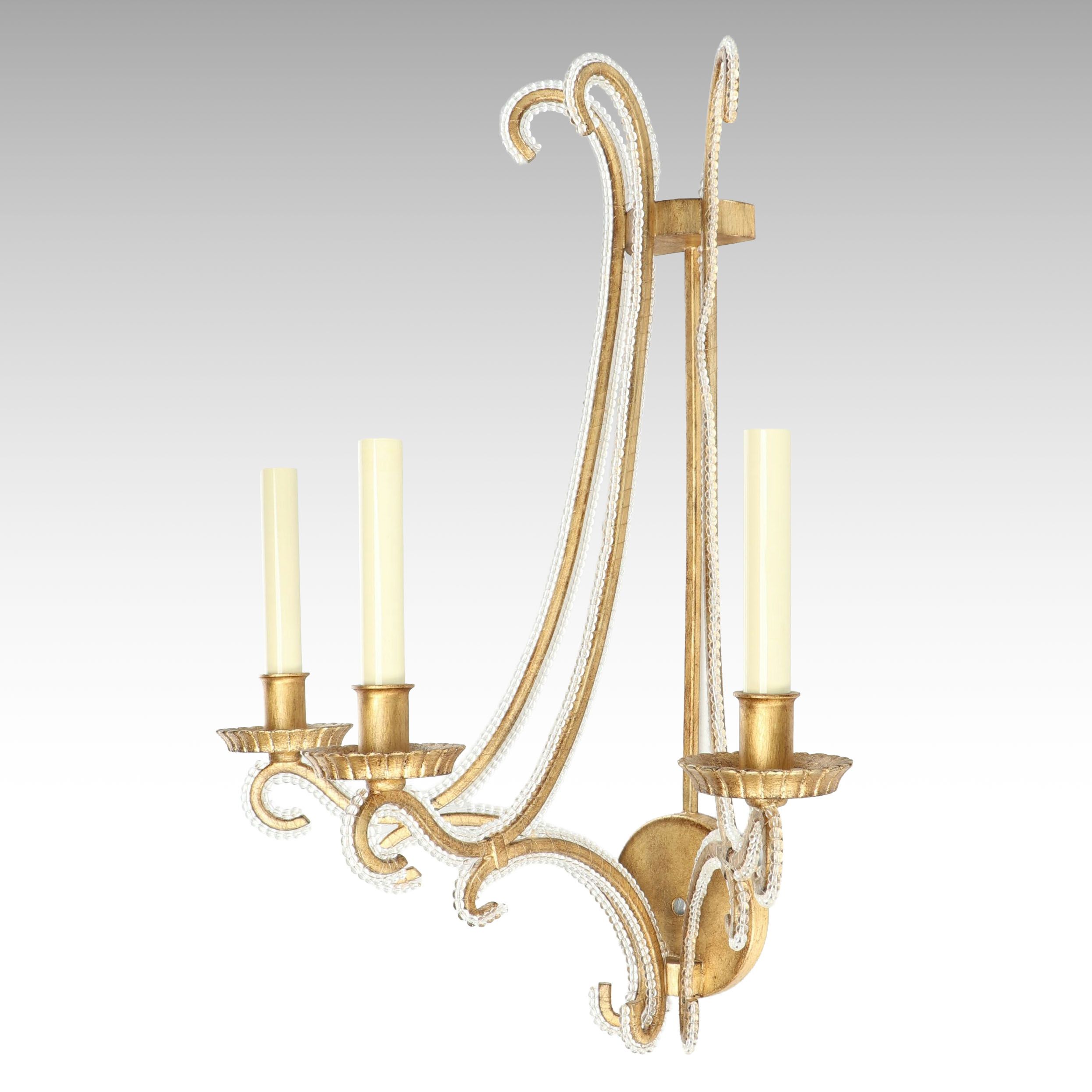 Visual Comfort & Co. Chandelier with Glass Shades