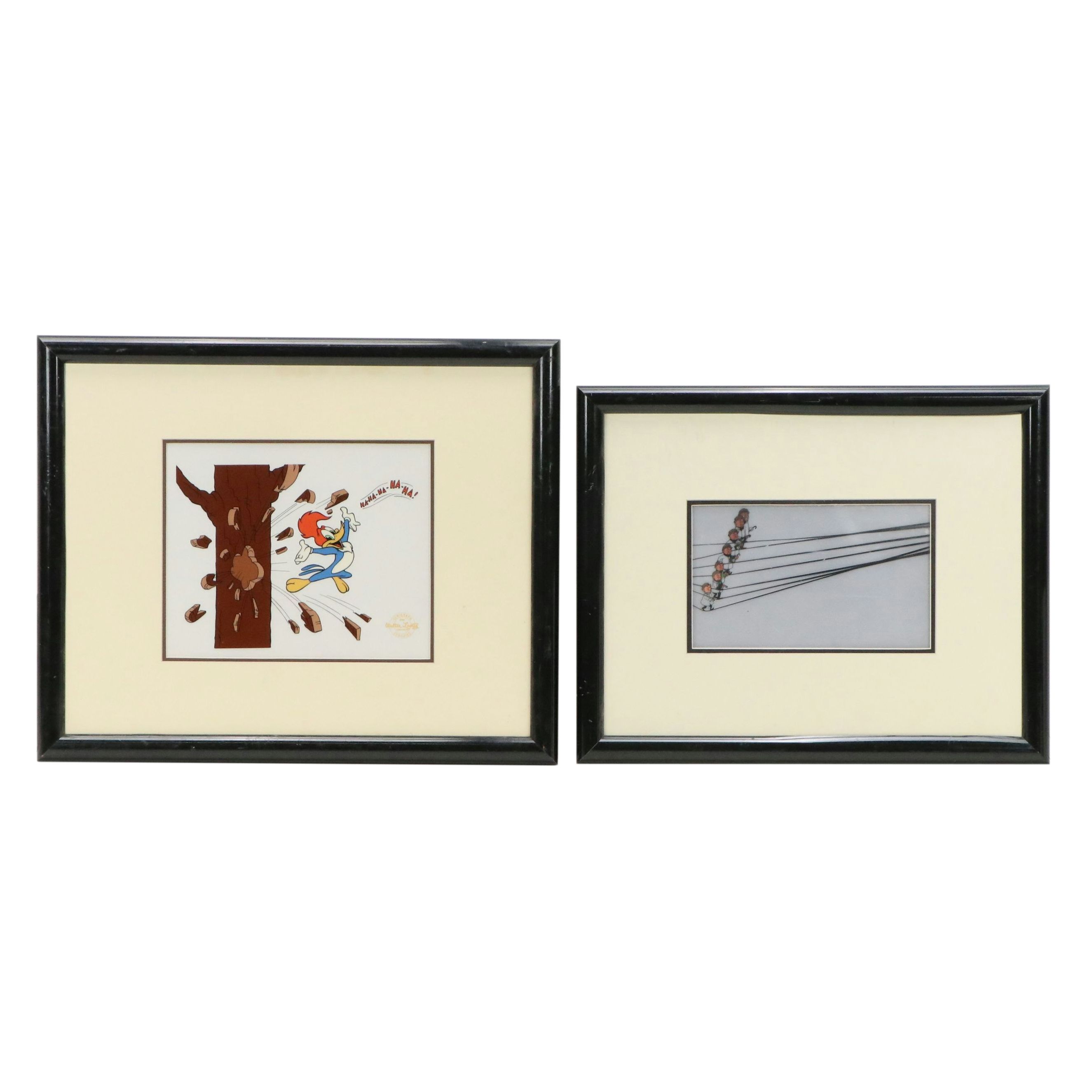 UPA "Mr. Magoo" Hand-Painted Production Cel Sequence and Other Sericel