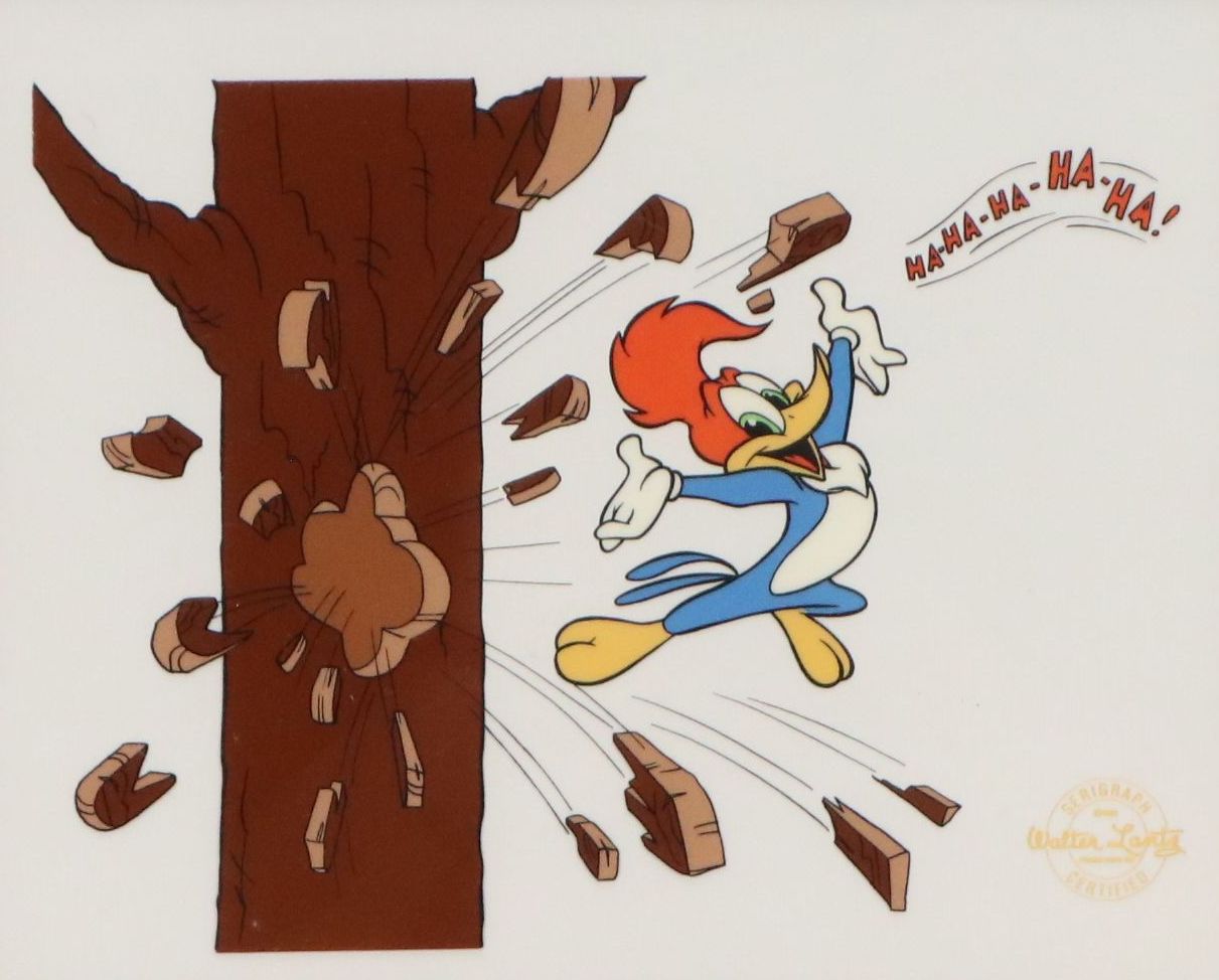 UPA "Mr. Magoo" Hand-Painted Production Cel Sequence and Other Sericel