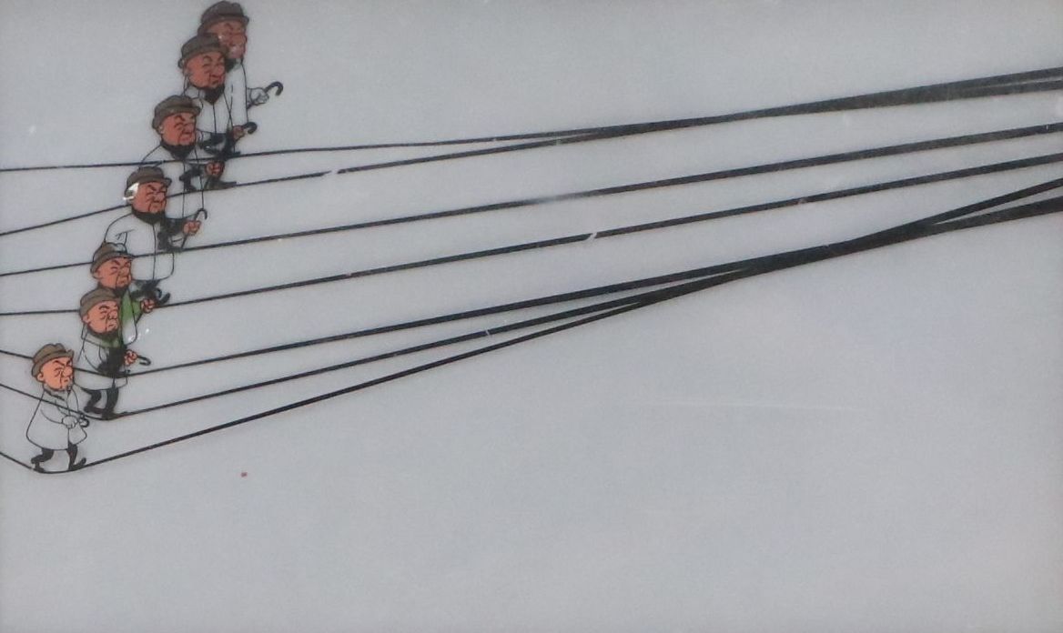 UPA "Mr. Magoo" Hand-Painted Production Cel Sequence and Other Sericel