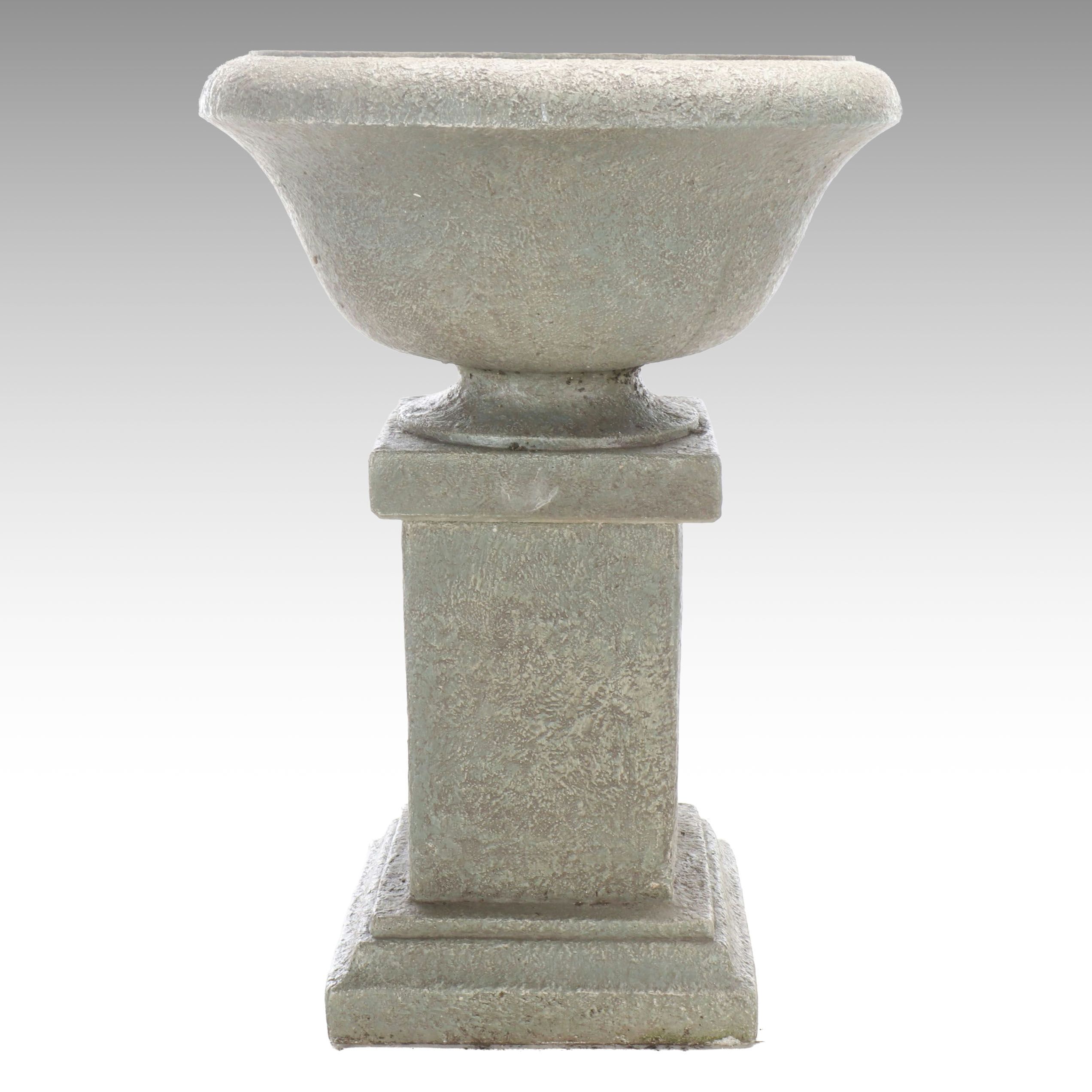 Massarelli's Cheshire Urn Cast Concrete Fountain Base