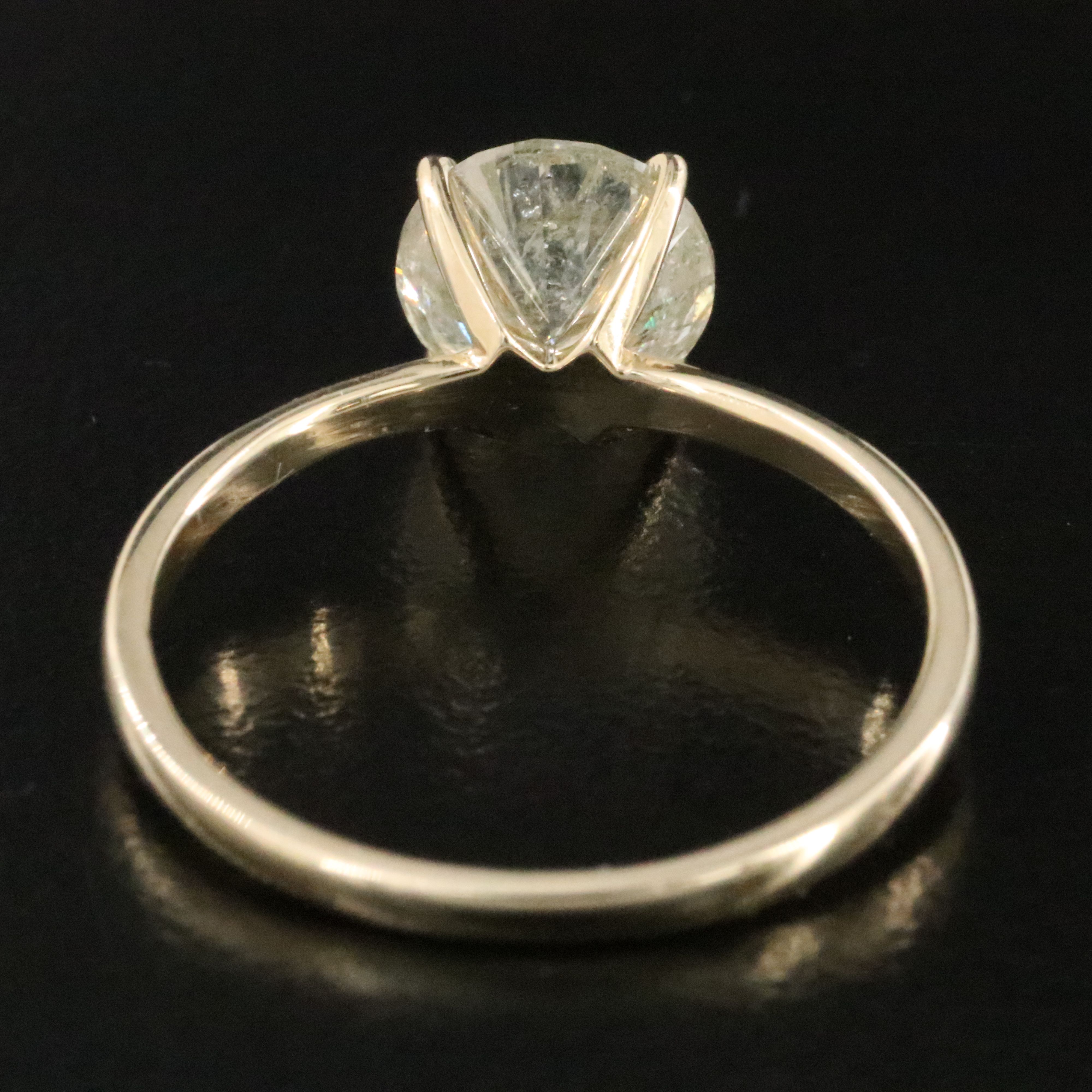 14K 1.62 CT Diamond Solitaire Ring
