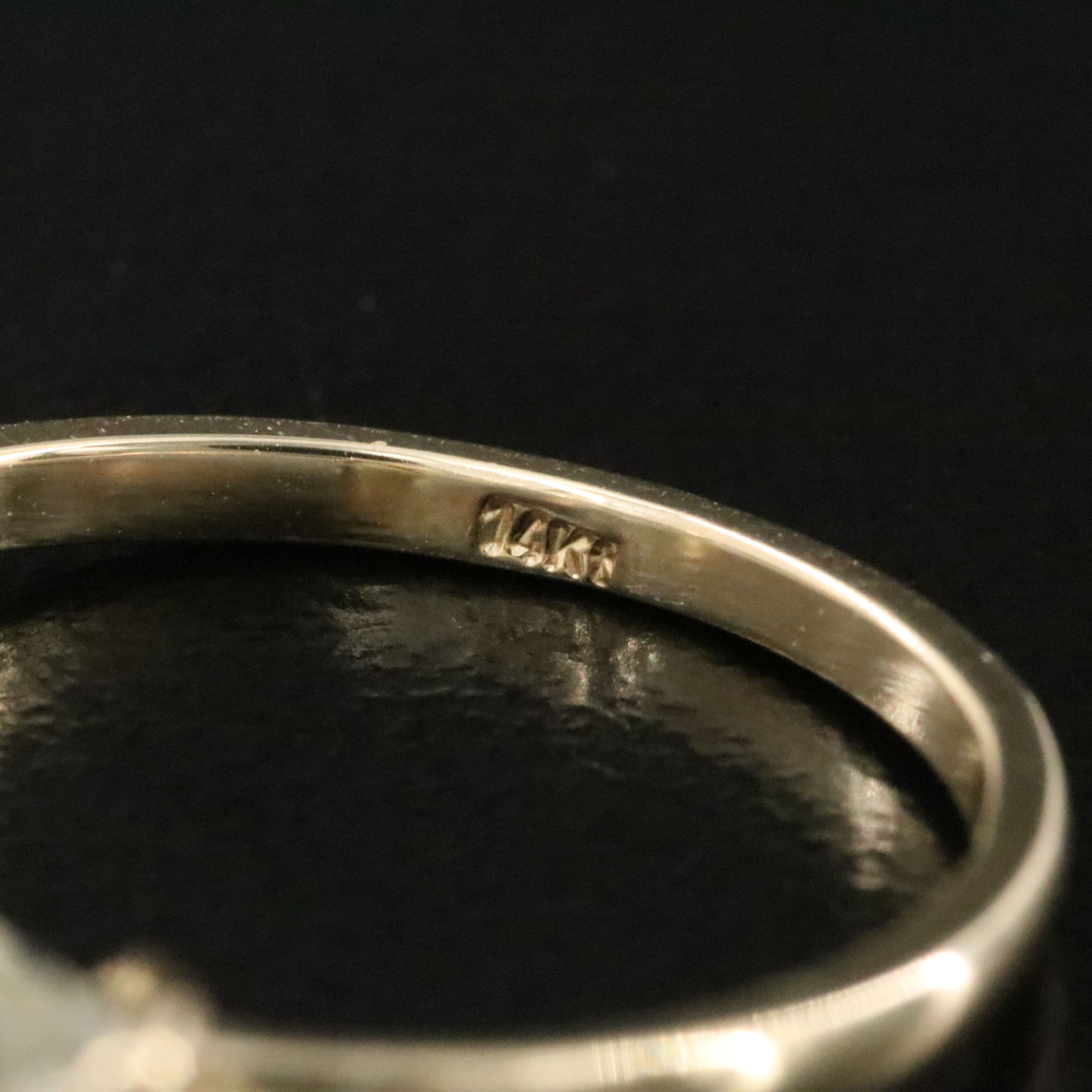 14K 1.62 CT Diamond Solitaire Ring