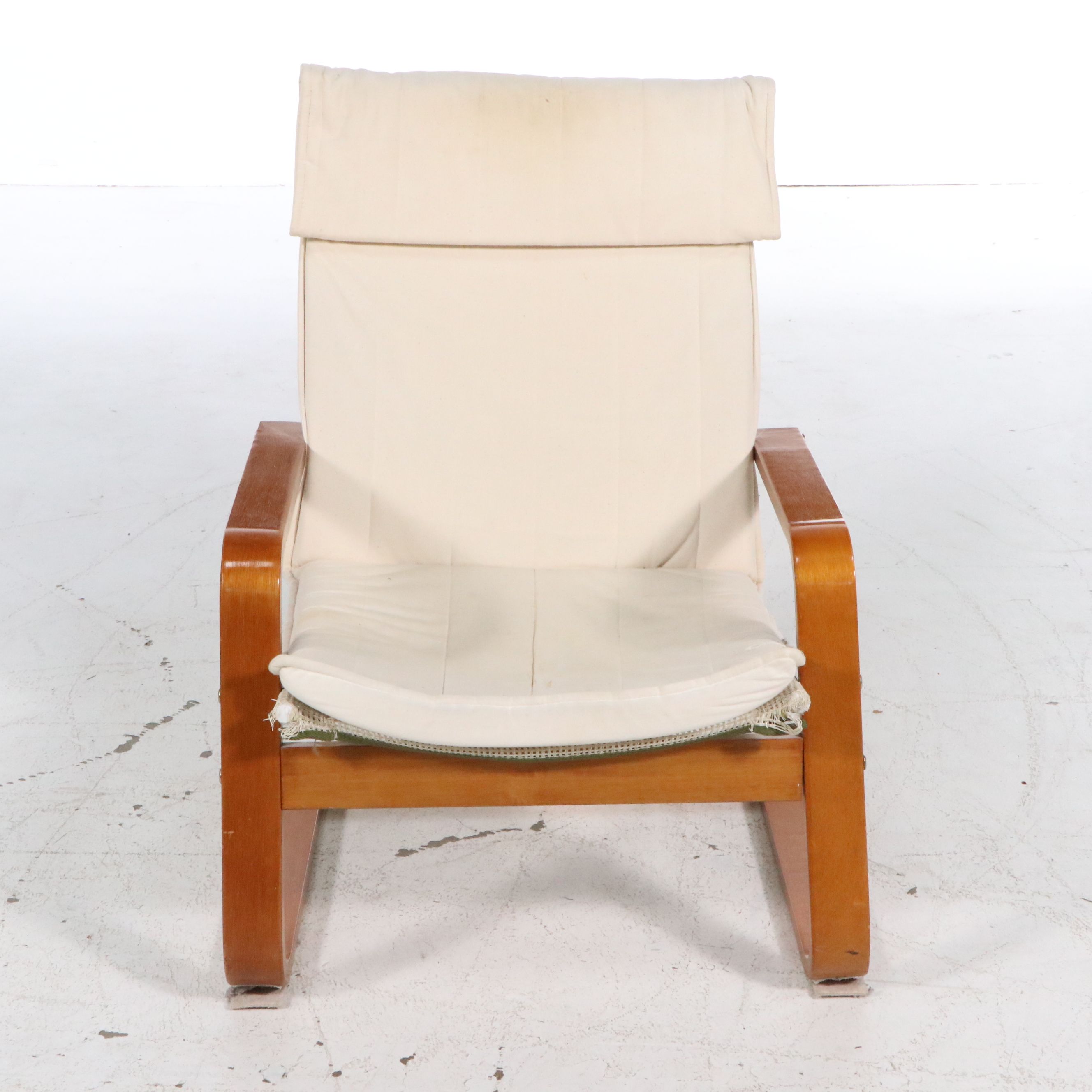 IKEA Scandinavian Modern Style "POEM" Cantilevered Armchair, Late 20th Century