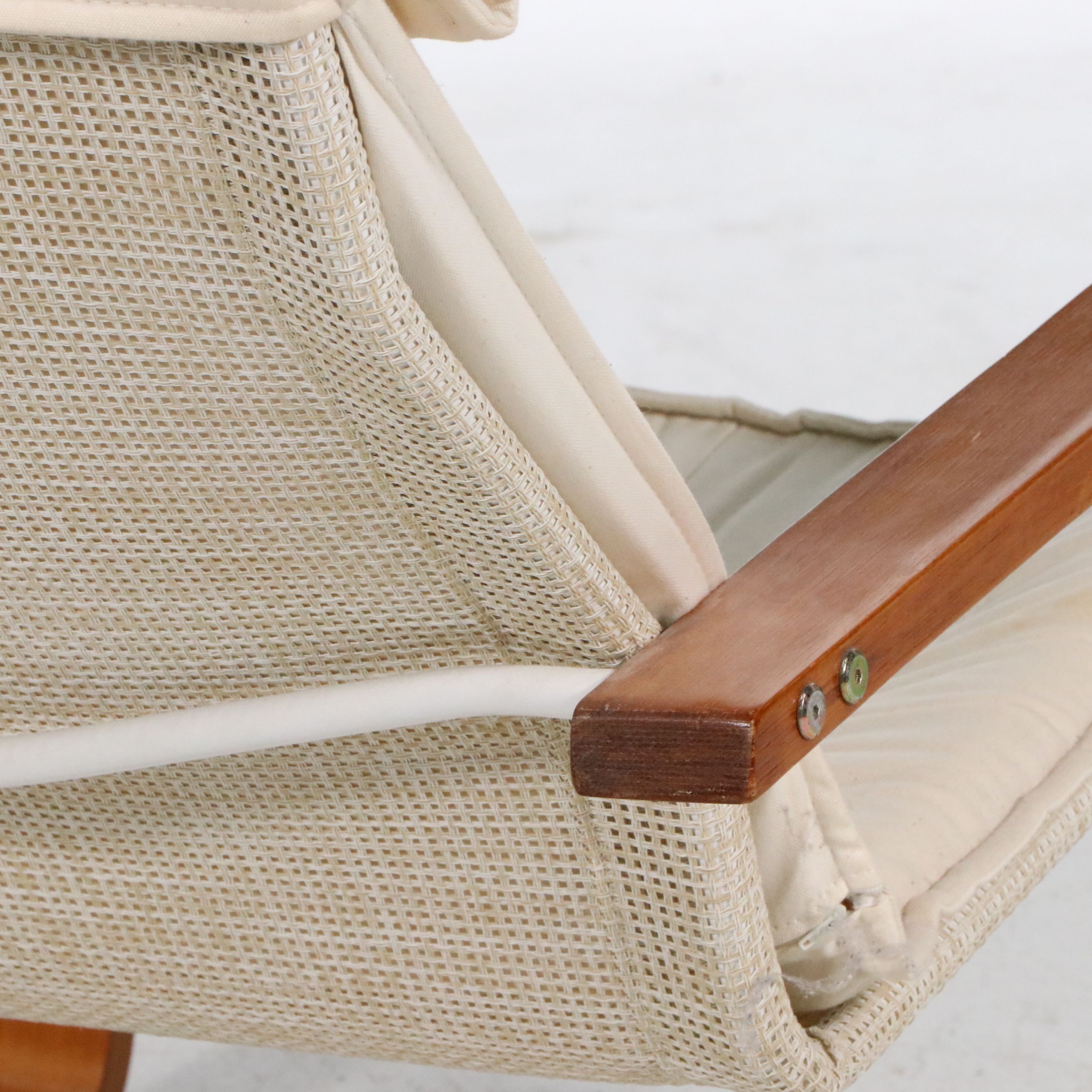 IKEA Scandinavian Modern Style "POEM" Cantilevered Armchair, Late 20th Century