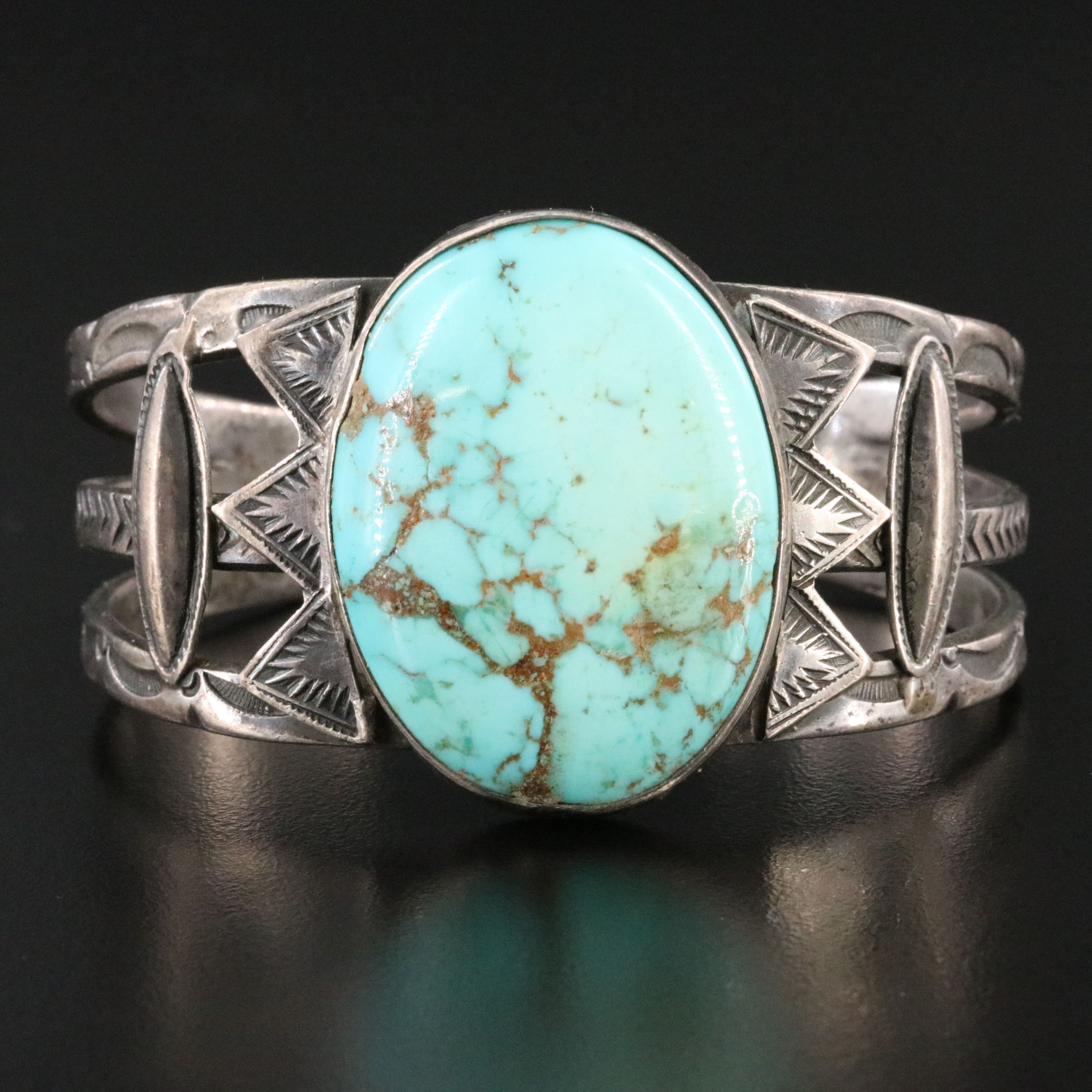 Sterling Turquoise Cuff