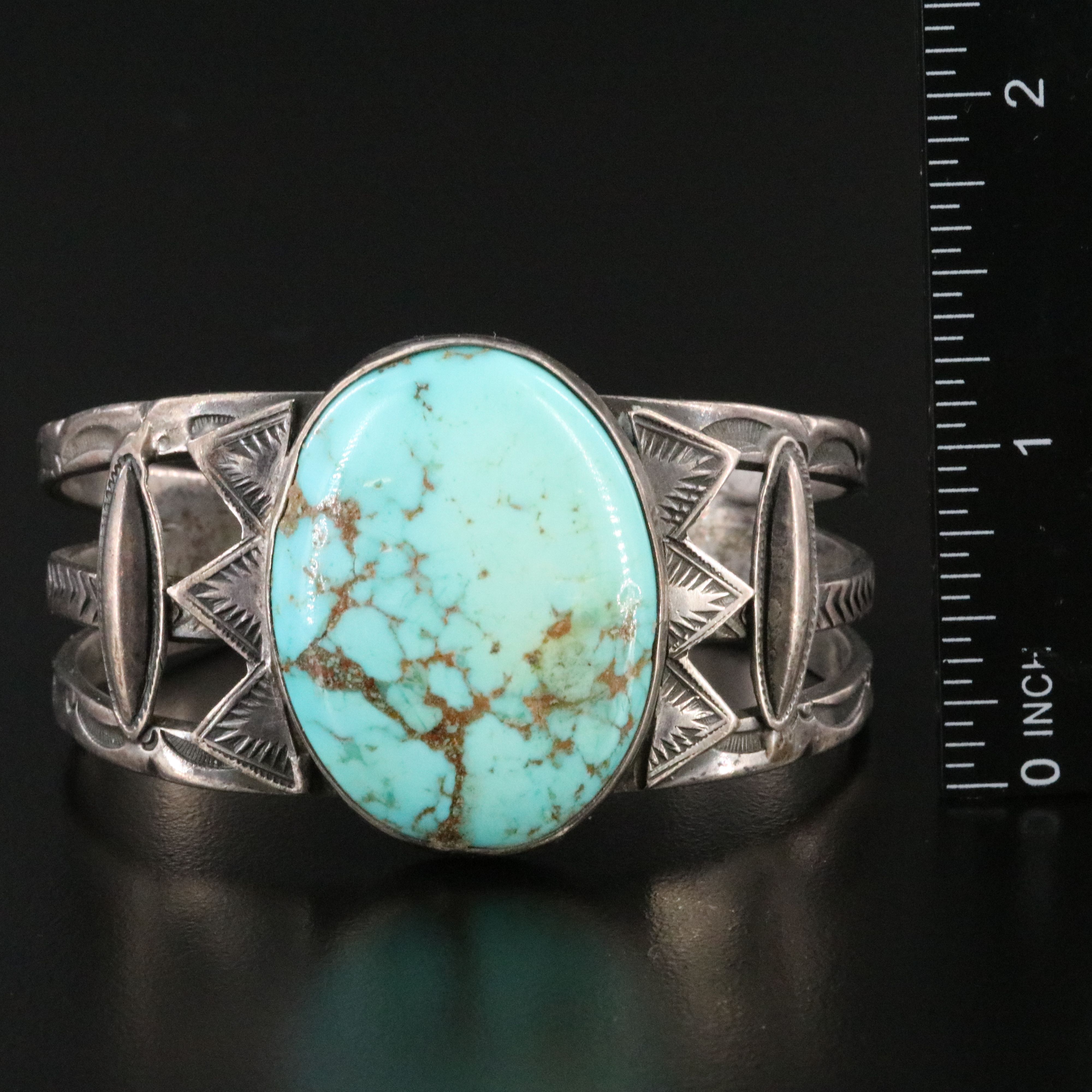 Sterling Turquoise Cuff