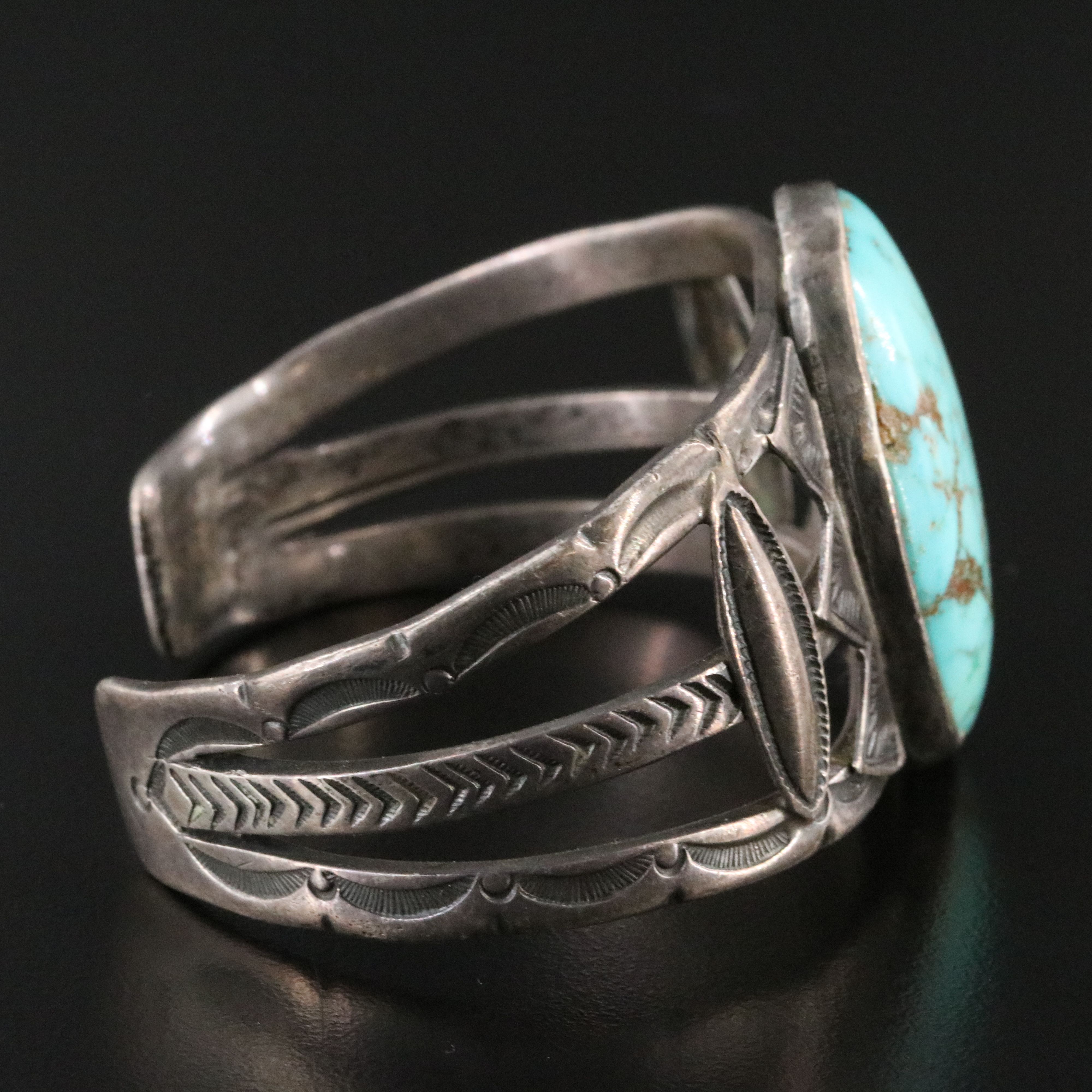 Sterling Turquoise Cuff