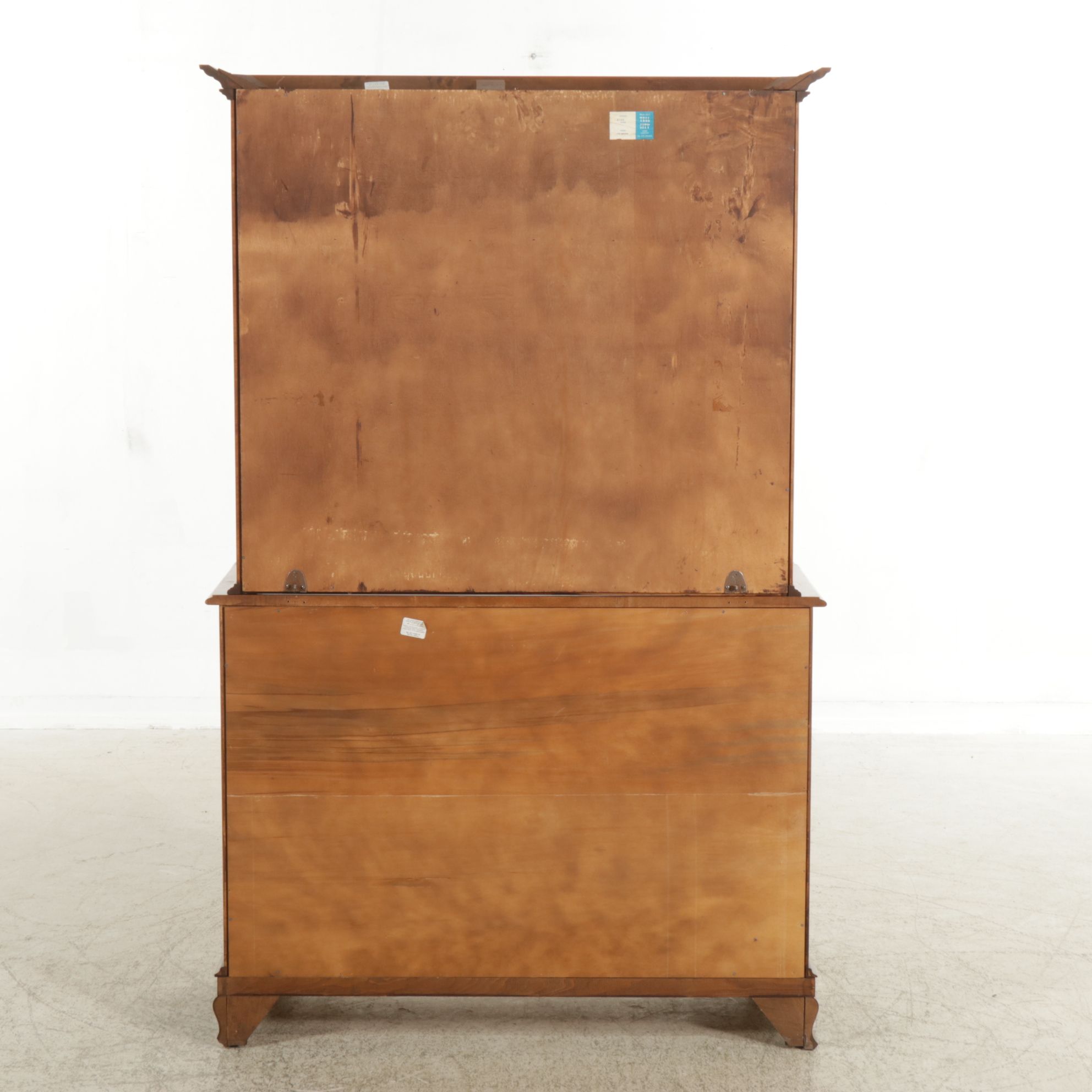 Tell City "Young Republic" Maple Step Back Cupboard, Mid to Late 20th Century