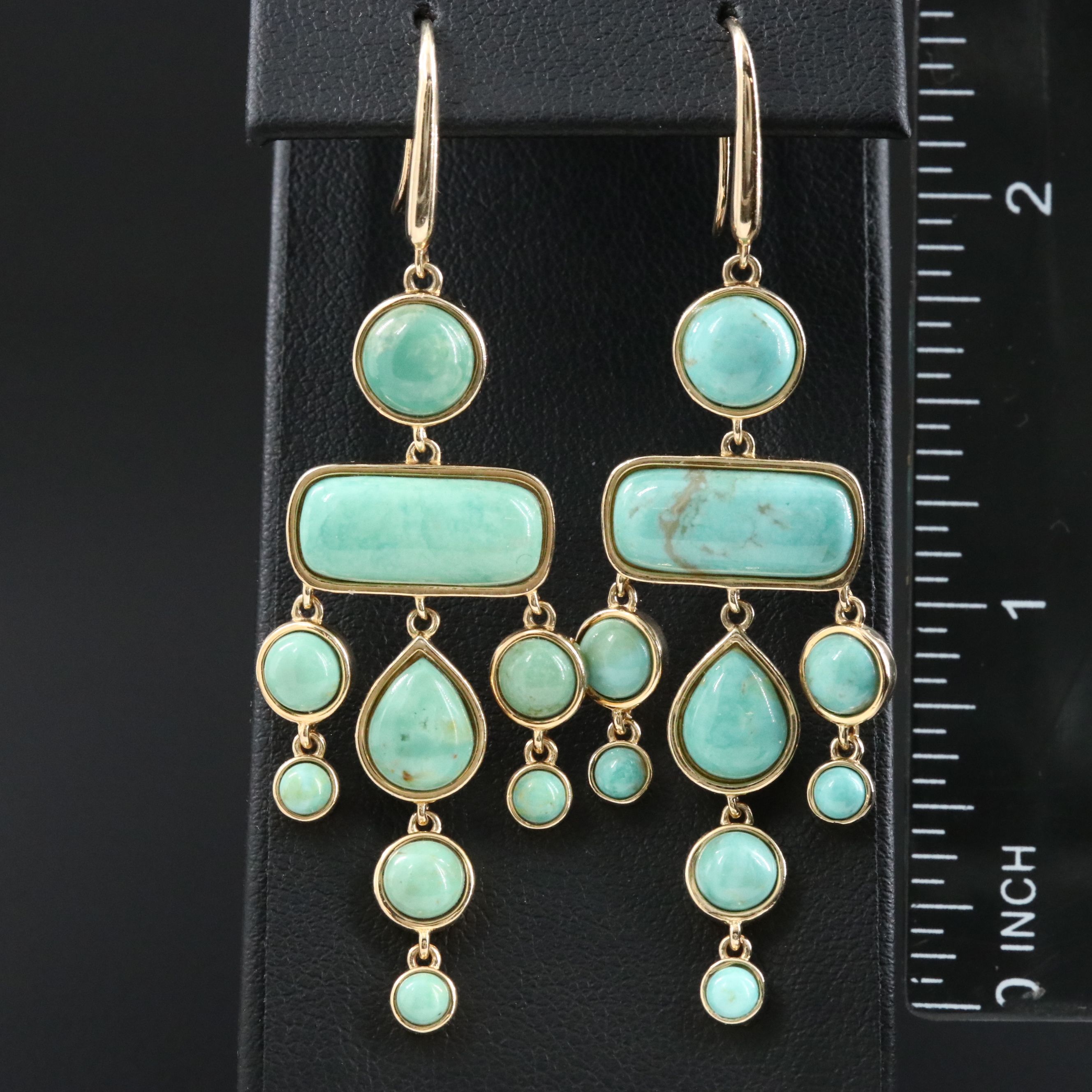 Sterling Turquoise Earrings