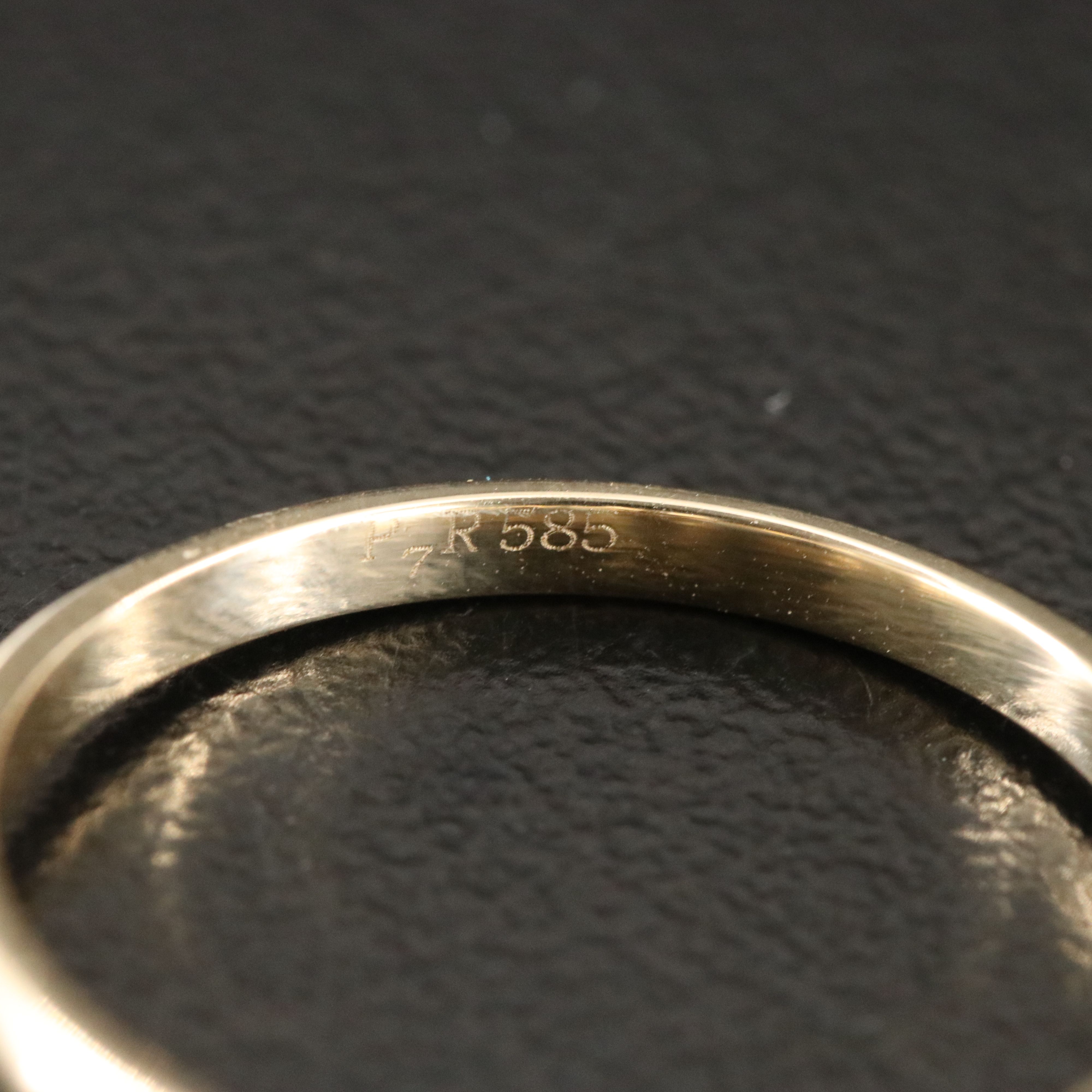 14K 1.79 CT Fancy Brown Diamond Ring