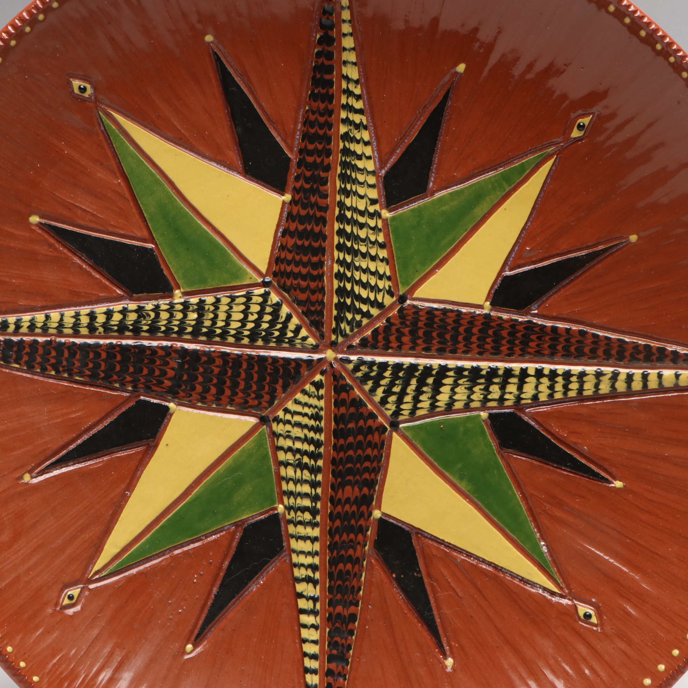 Turtlecreek Potters Museum Piece and Bee Tree Pottery Moravian Style Bowls