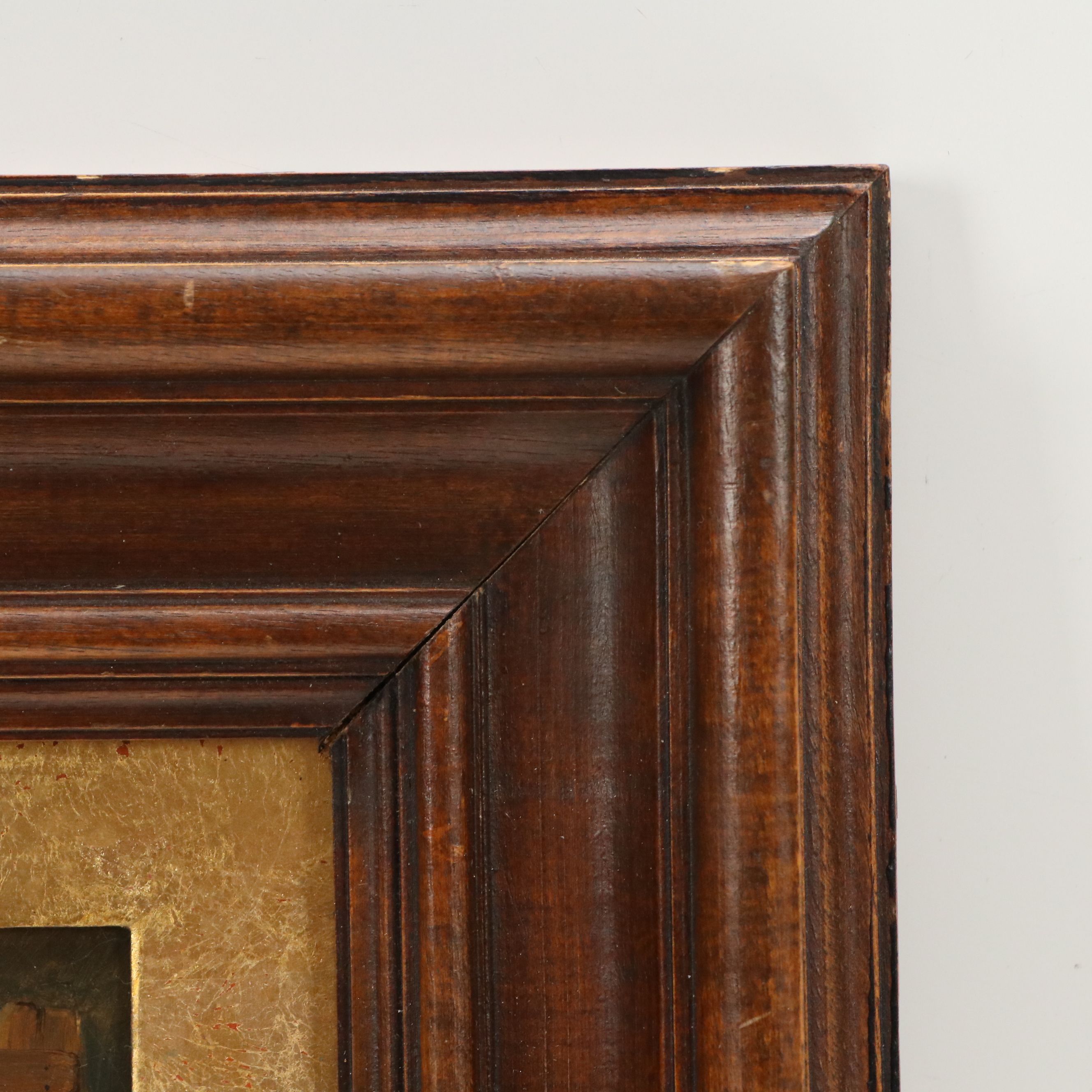 Dutch Tavern Genre Scene Oil Painting on Copper