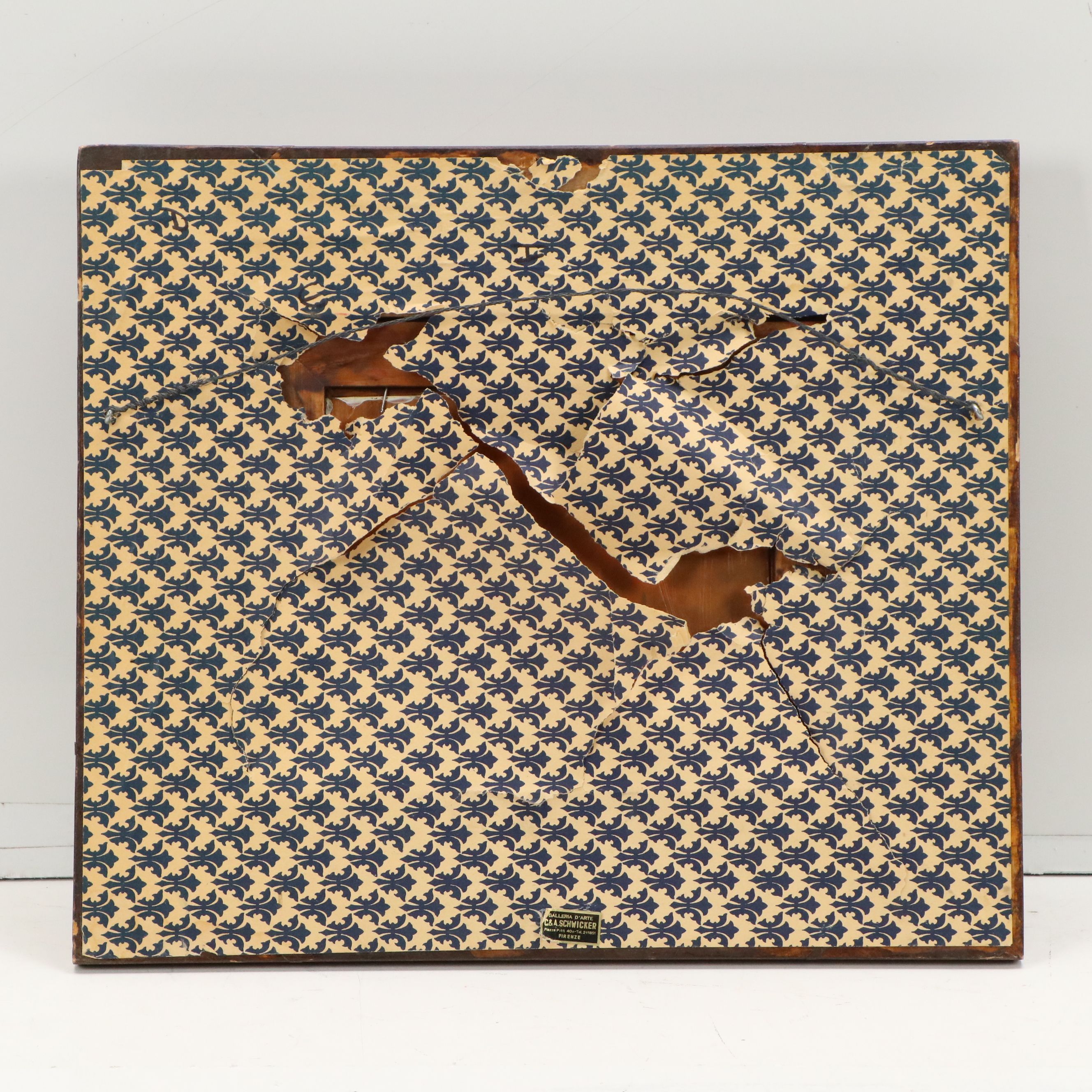 Dutch Tavern Genre Scene Oil Painting on Copper