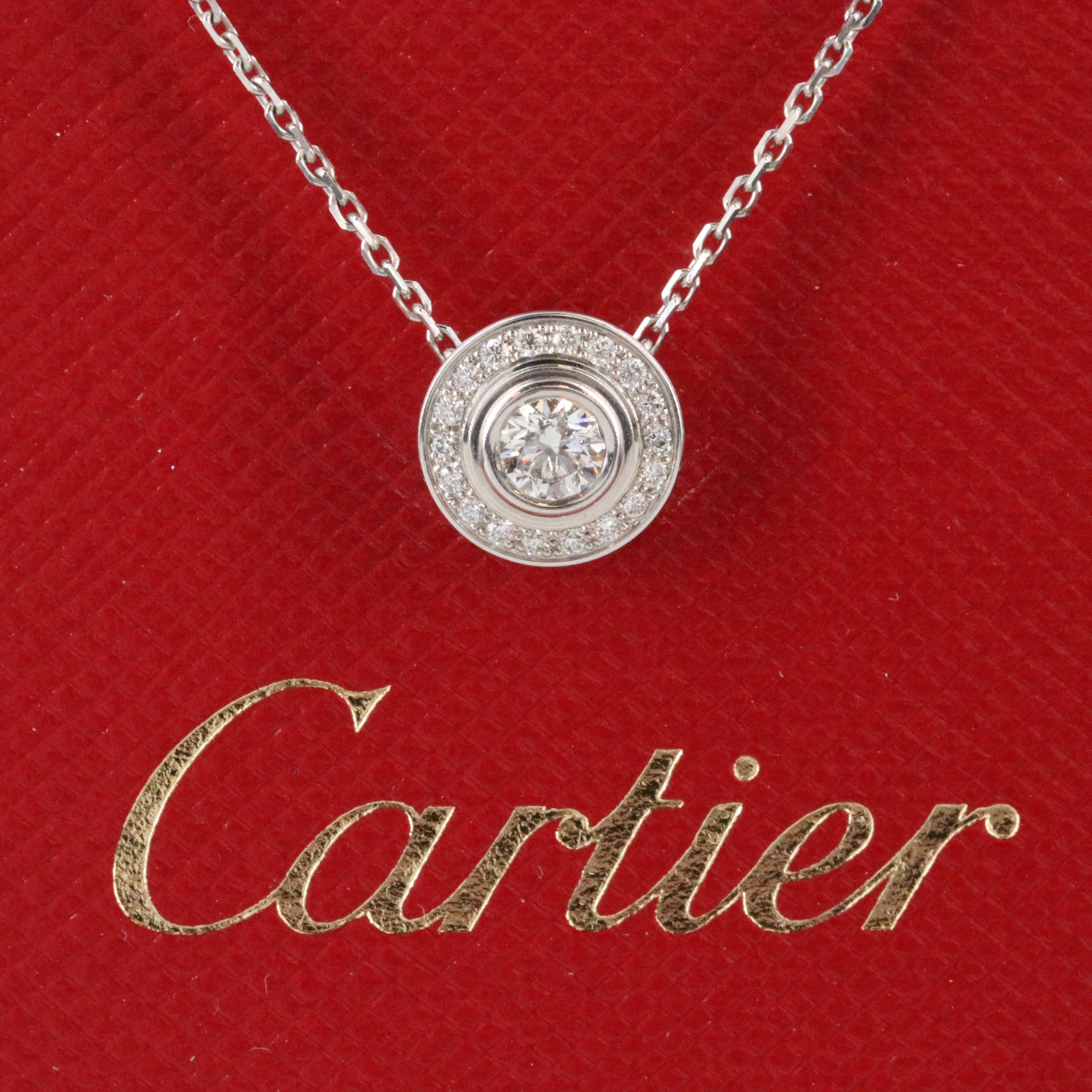 Cartier D'Amour 18K 0.25 CTW Diamond Necklace