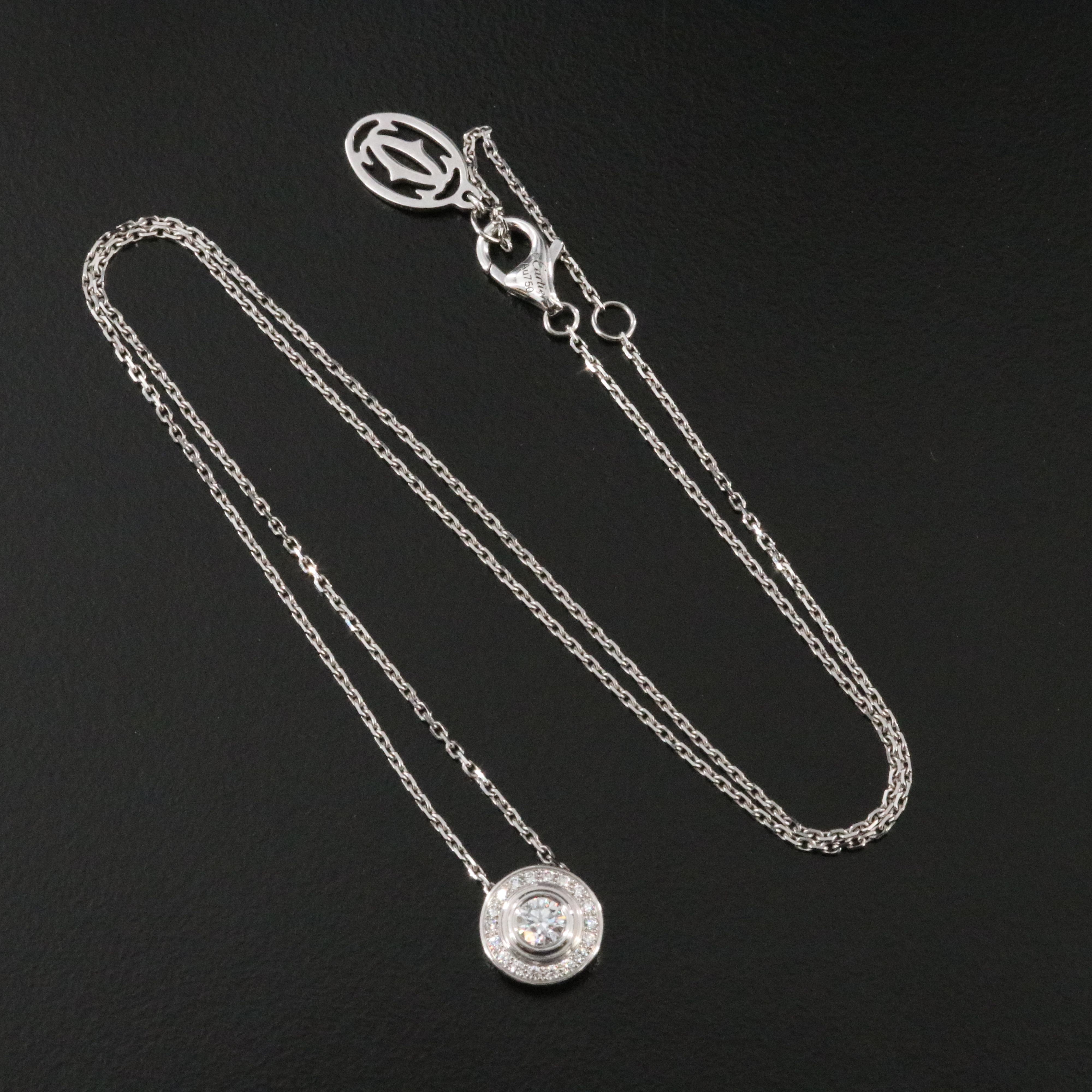 Cartier D'Amour 18K 0.25 CTW Diamond Necklace