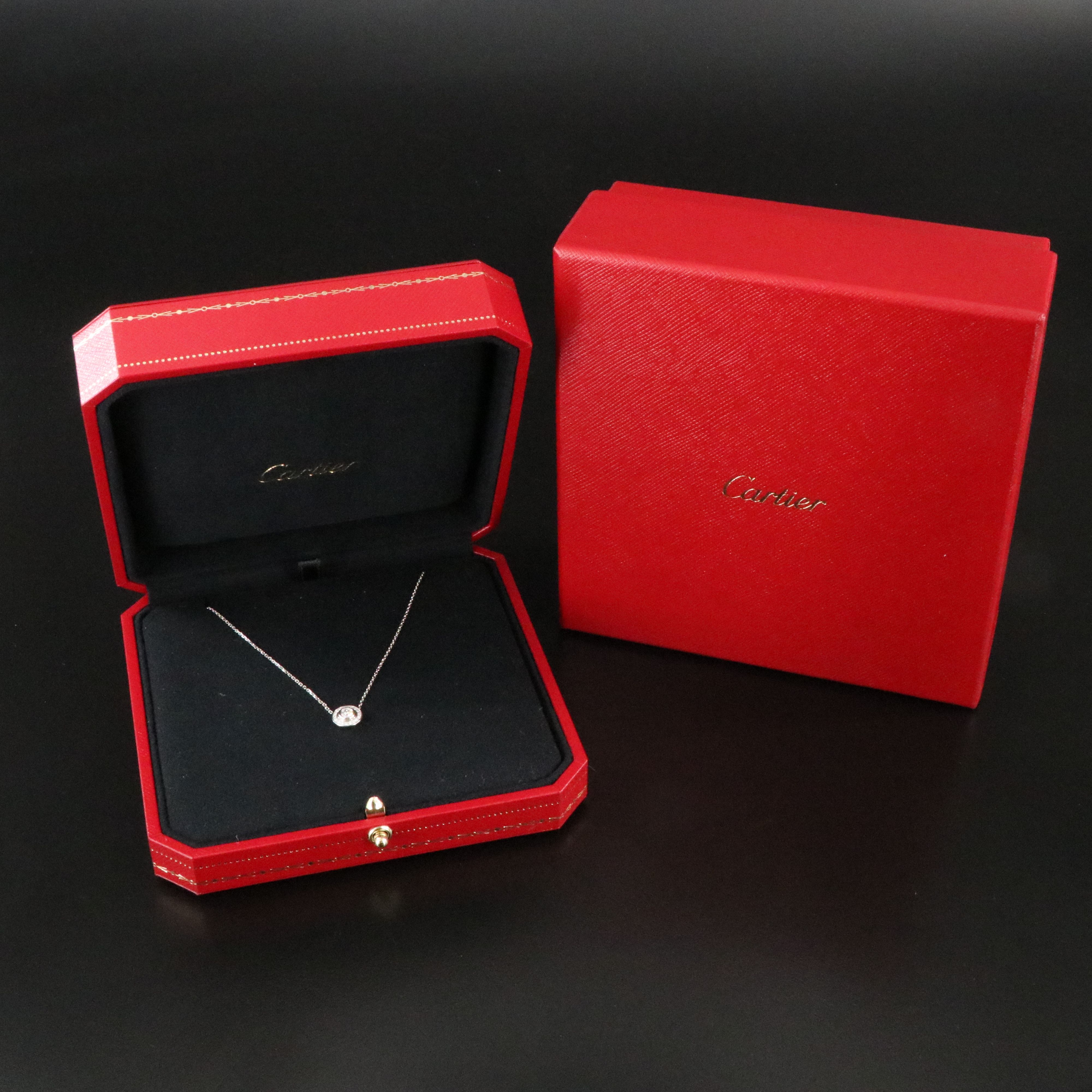 Cartier D'Amour 18K 0.25 CTW Diamond Necklace