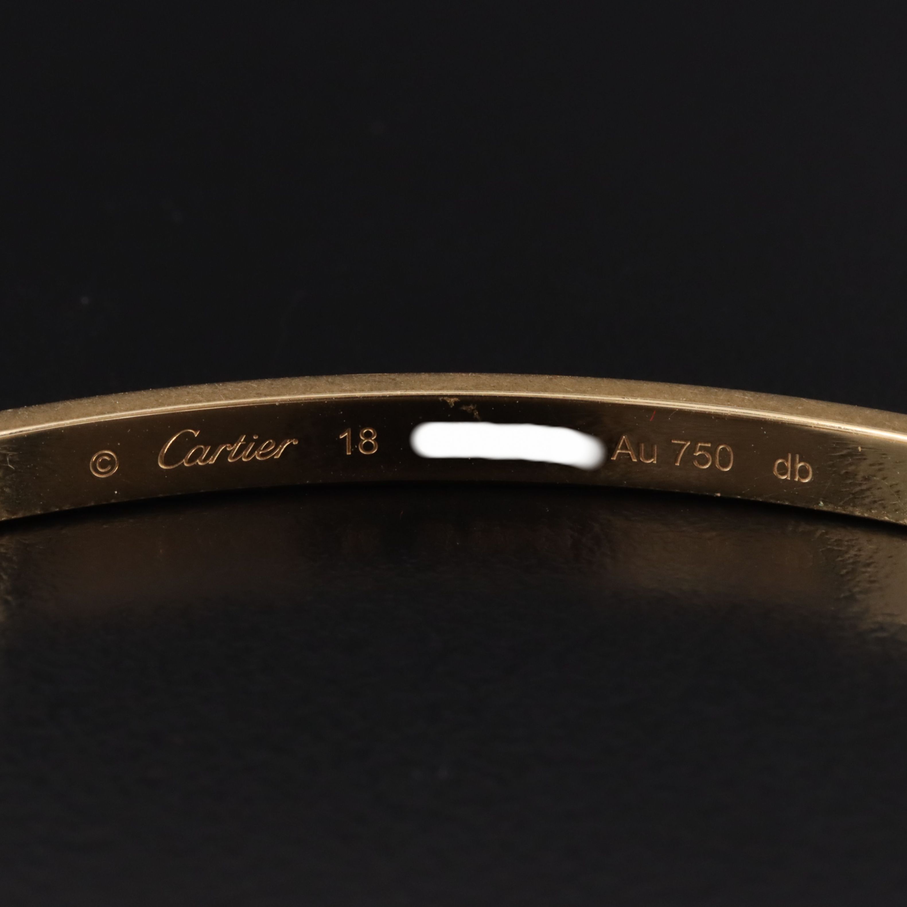 Cartier LOVE 18K Bracelet