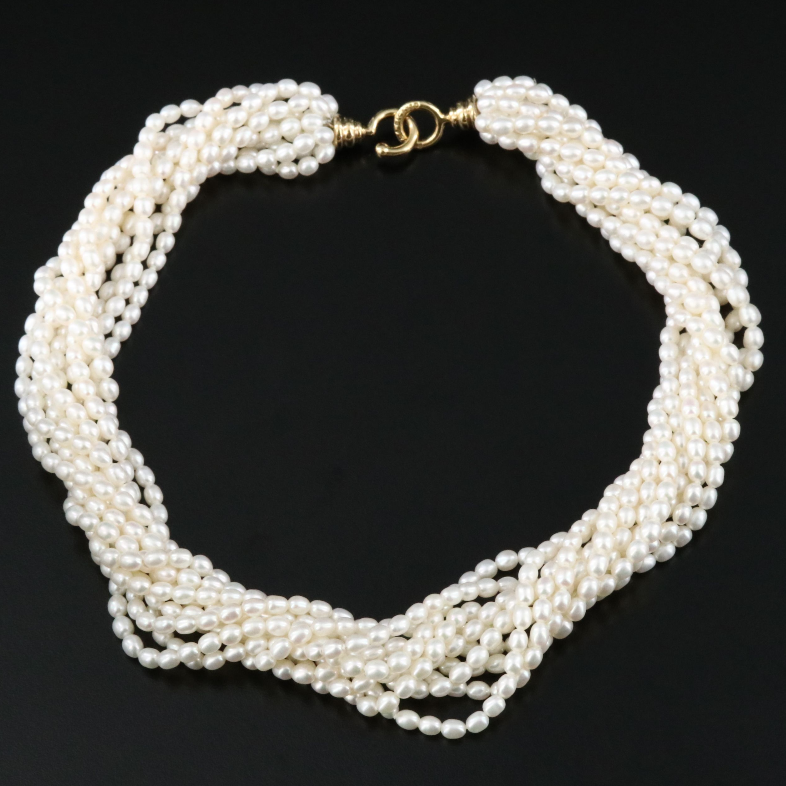 Paloma Picasso for Tiffany & Co. 18K Pearl Torsade Necklace