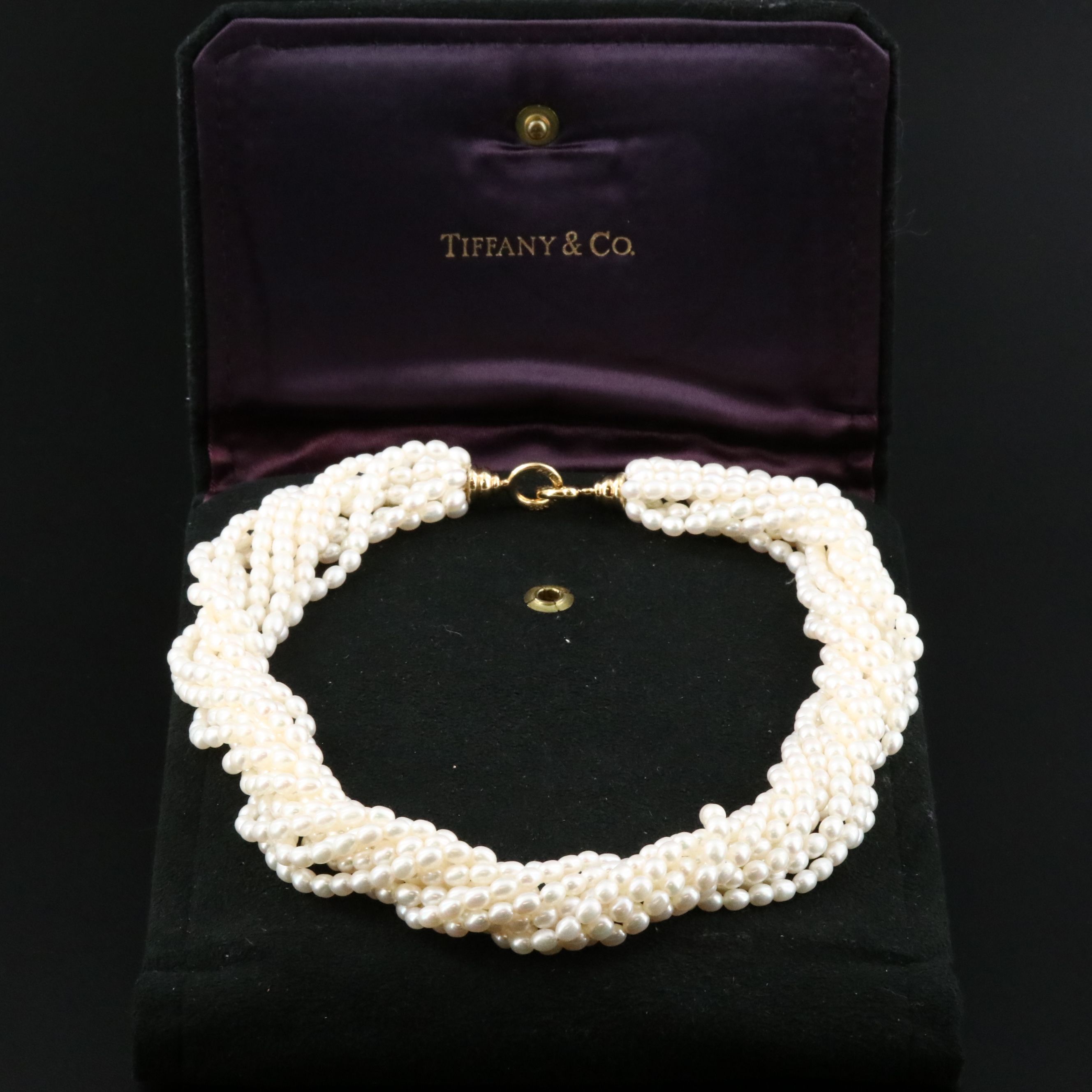Paloma Picasso for Tiffany & Co. 18K Pearl Torsade Necklace