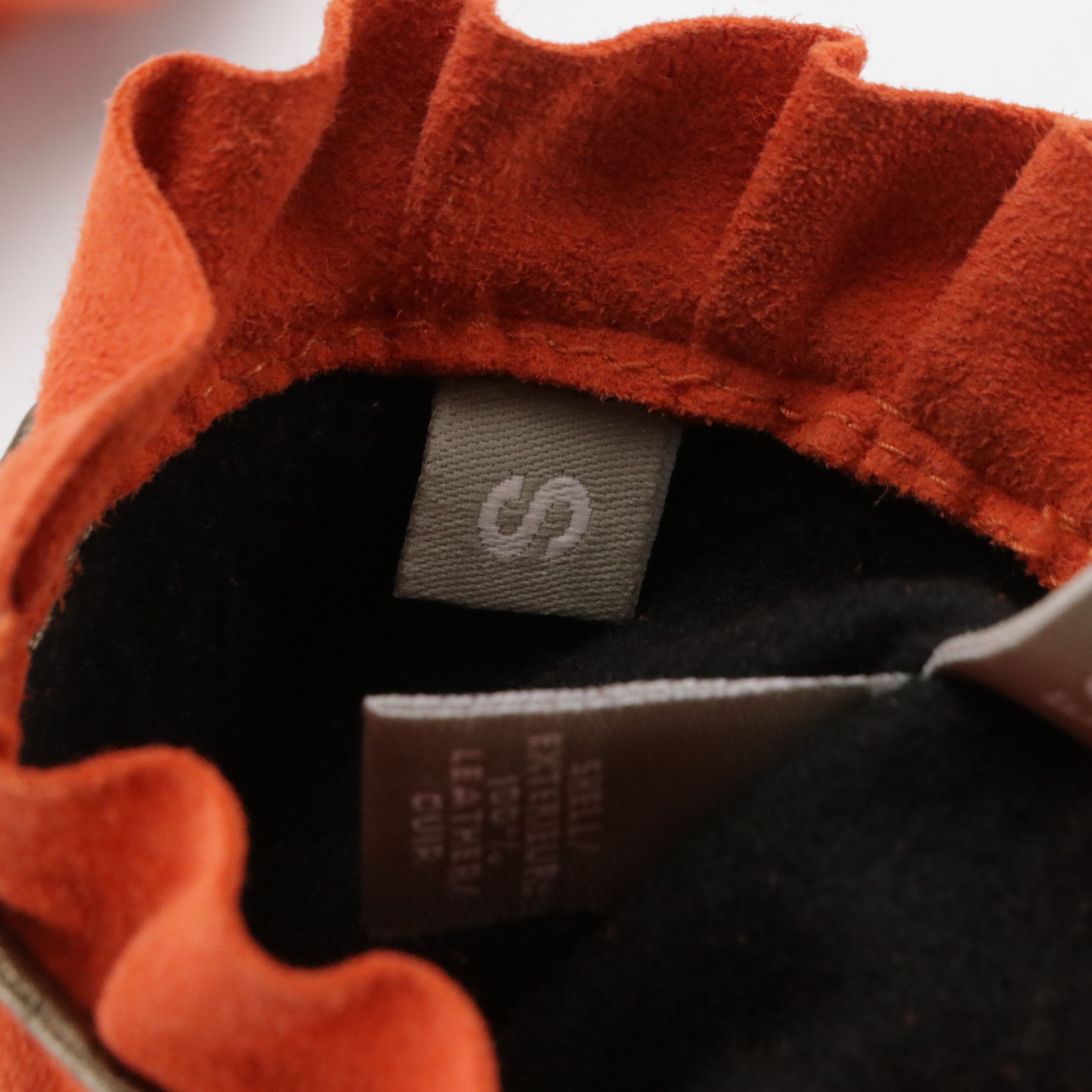 Anne Klein Orange Wool Coat, Express Suede Skirt, Other Blazer & Leather Gloves