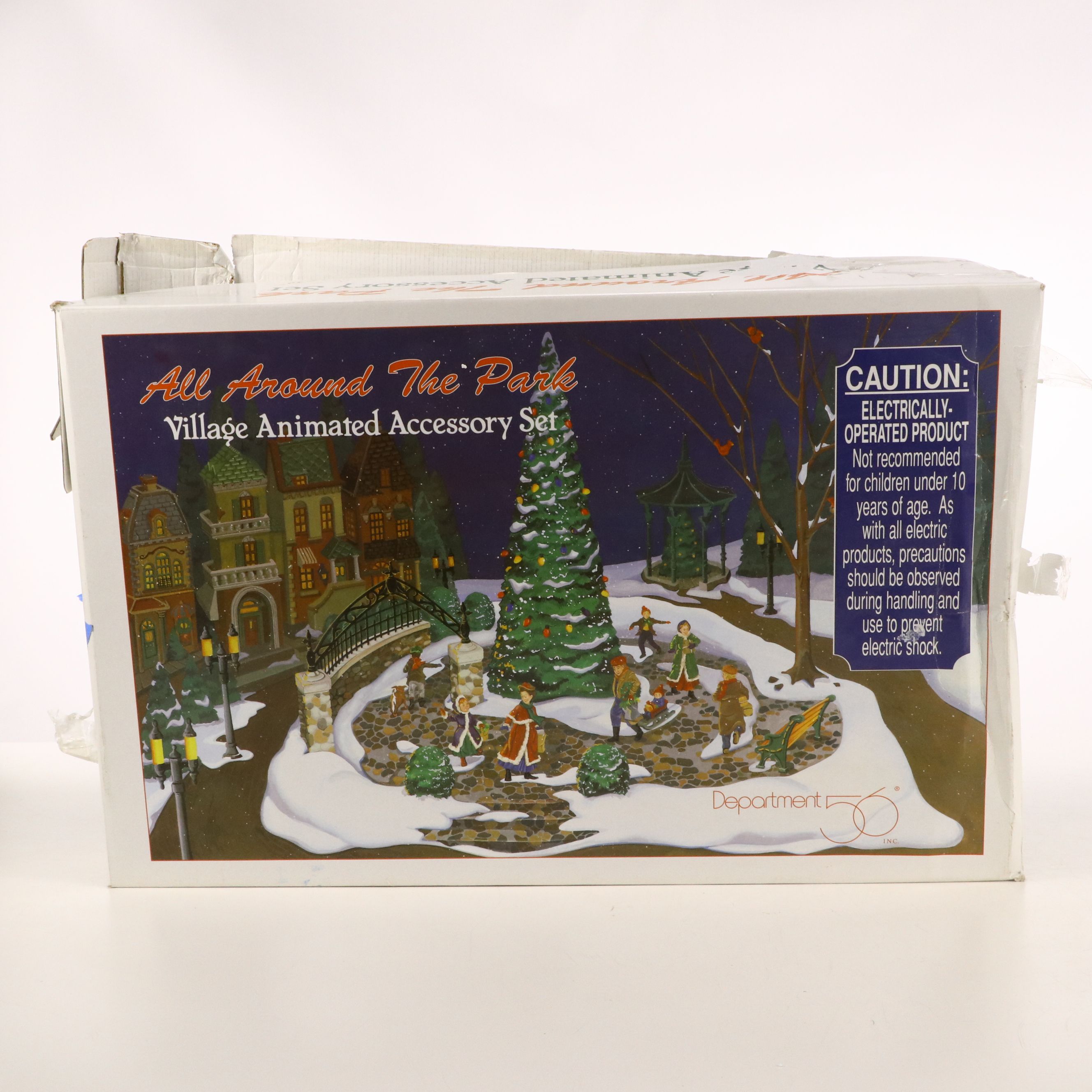 Dept. 65 "All Around the Park" and "LEGO Warehouse Forklift" Christmas Décor