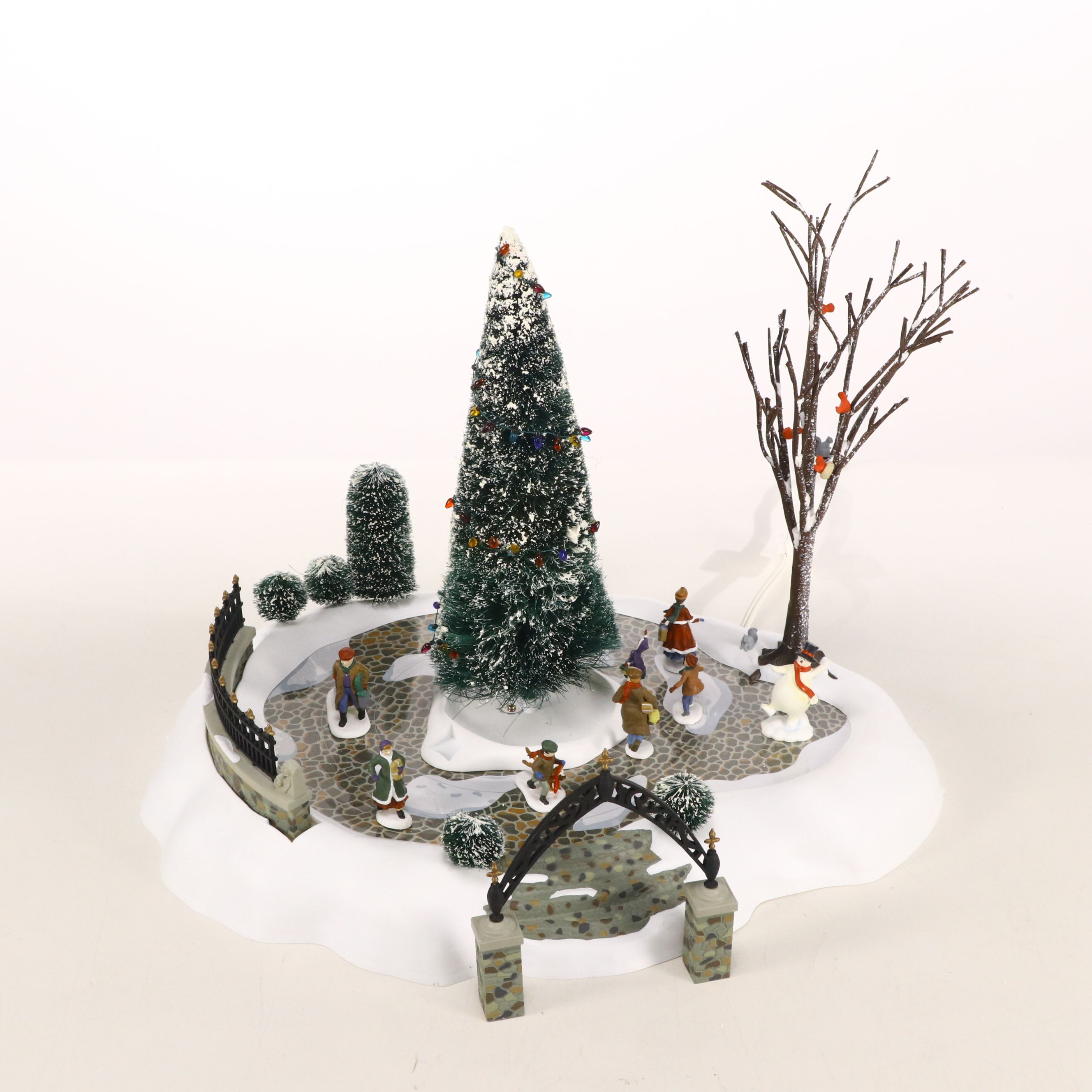 Dept. 65 "All Around the Park" and "LEGO Warehouse Forklift" Christmas Décor