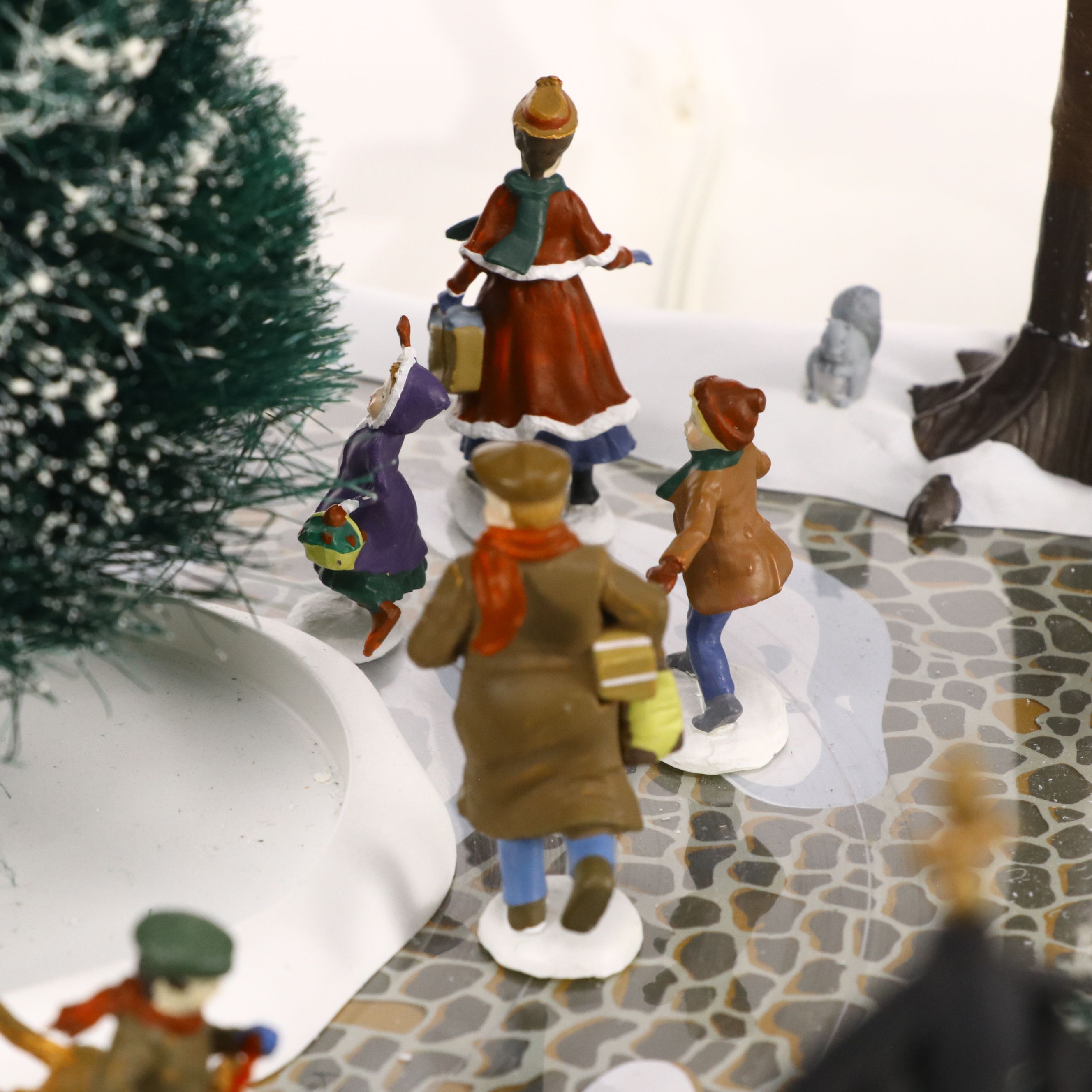 Dept. 65 "All Around the Park" and "LEGO Warehouse Forklift" Christmas Décor